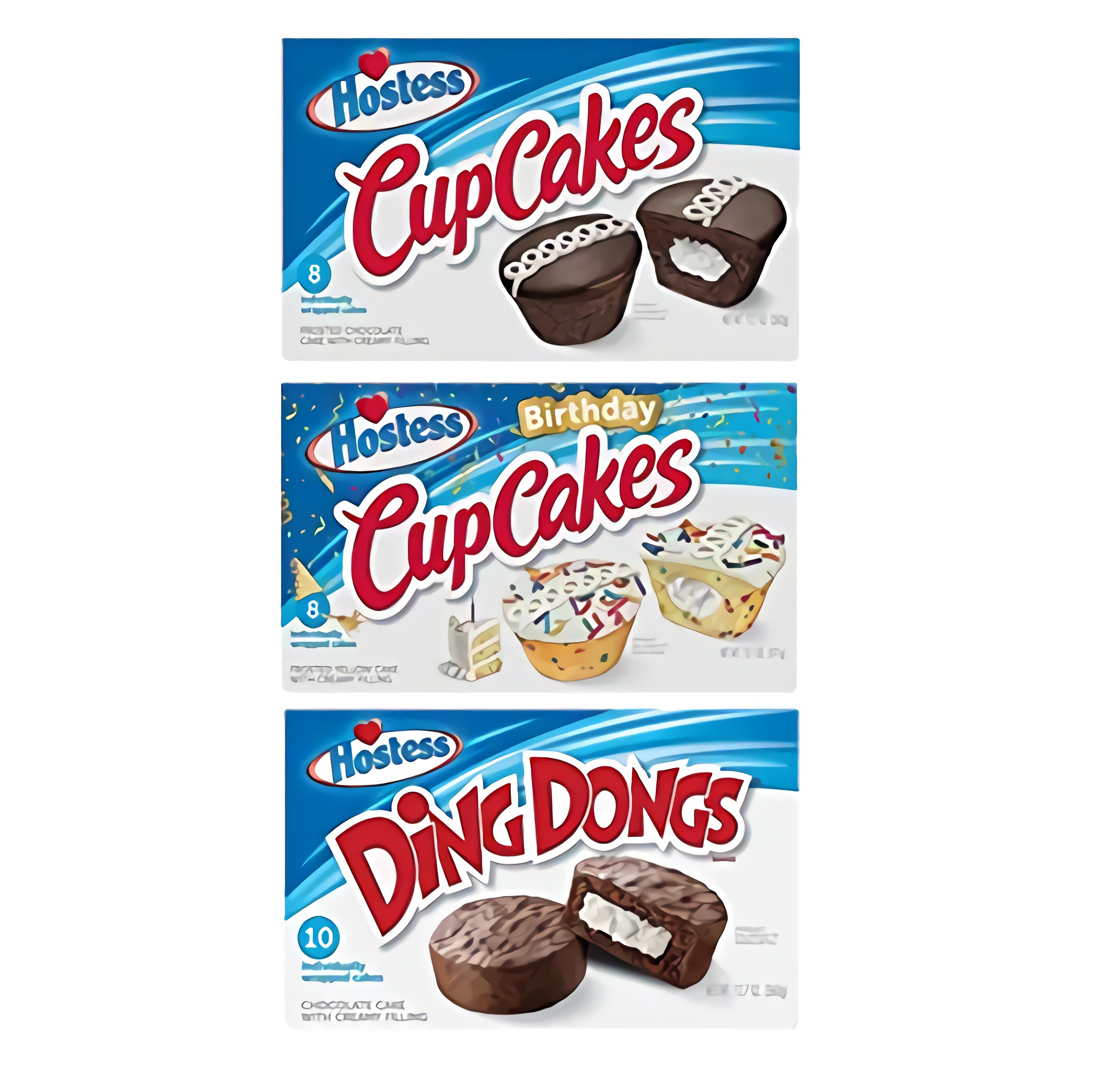 Hostess Snack Cake and Cupcake Variety Pack | 54 Cakes (Chocolate, Original Twinkies, Golden & Orange Cupcakes, Coffee cakes and Meltamors) | Multi-Flavor Desserts, Party Essential 4