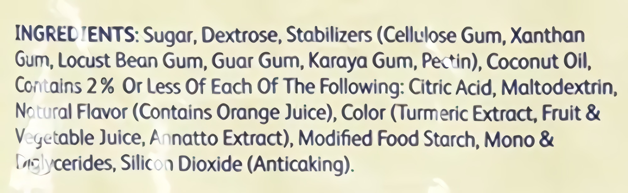 Dole Soft Serve Mix, Orange, 4.40 Pound 5