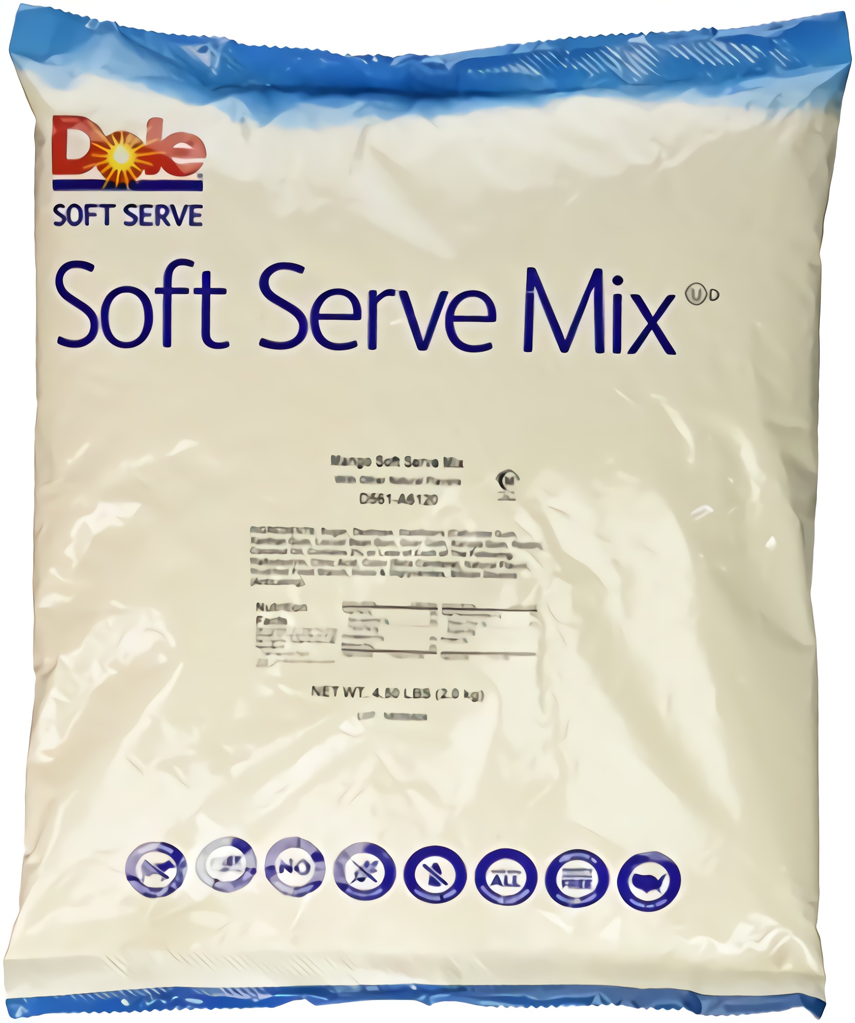 Dole Soft Serve Mix, Mango, 4.75 Pound 2