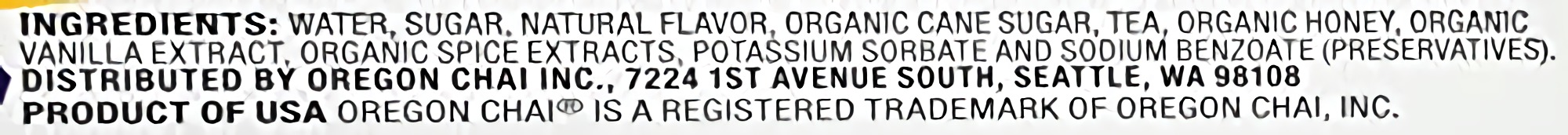 Oregon Chai Original Chai Super Concentrate, 0.5 Gallon 4