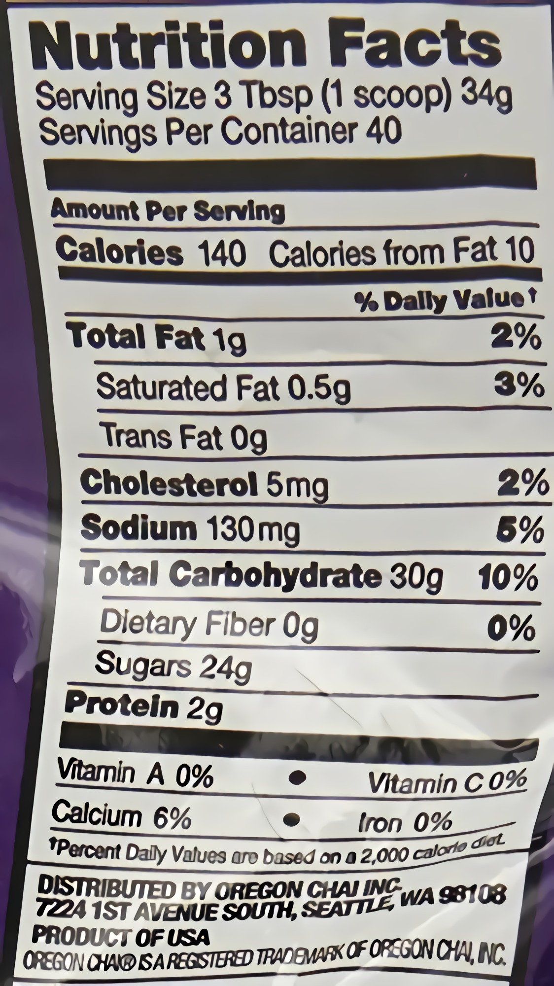 Oregon Chai The Original Chai Tea Latte Mix 3 Pound, Bulk Powdered Spiced Black Tea Latte Mix 4