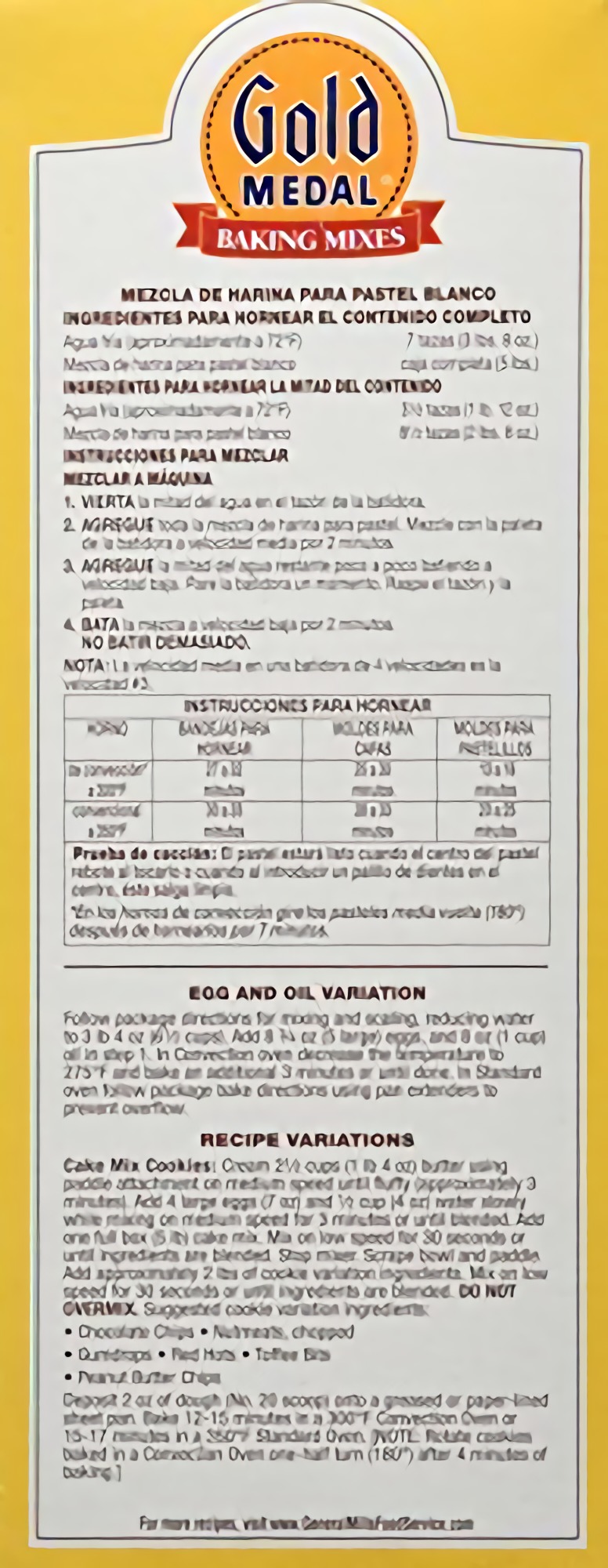 Gold Medal White Cake Mix, 5-Pound 3