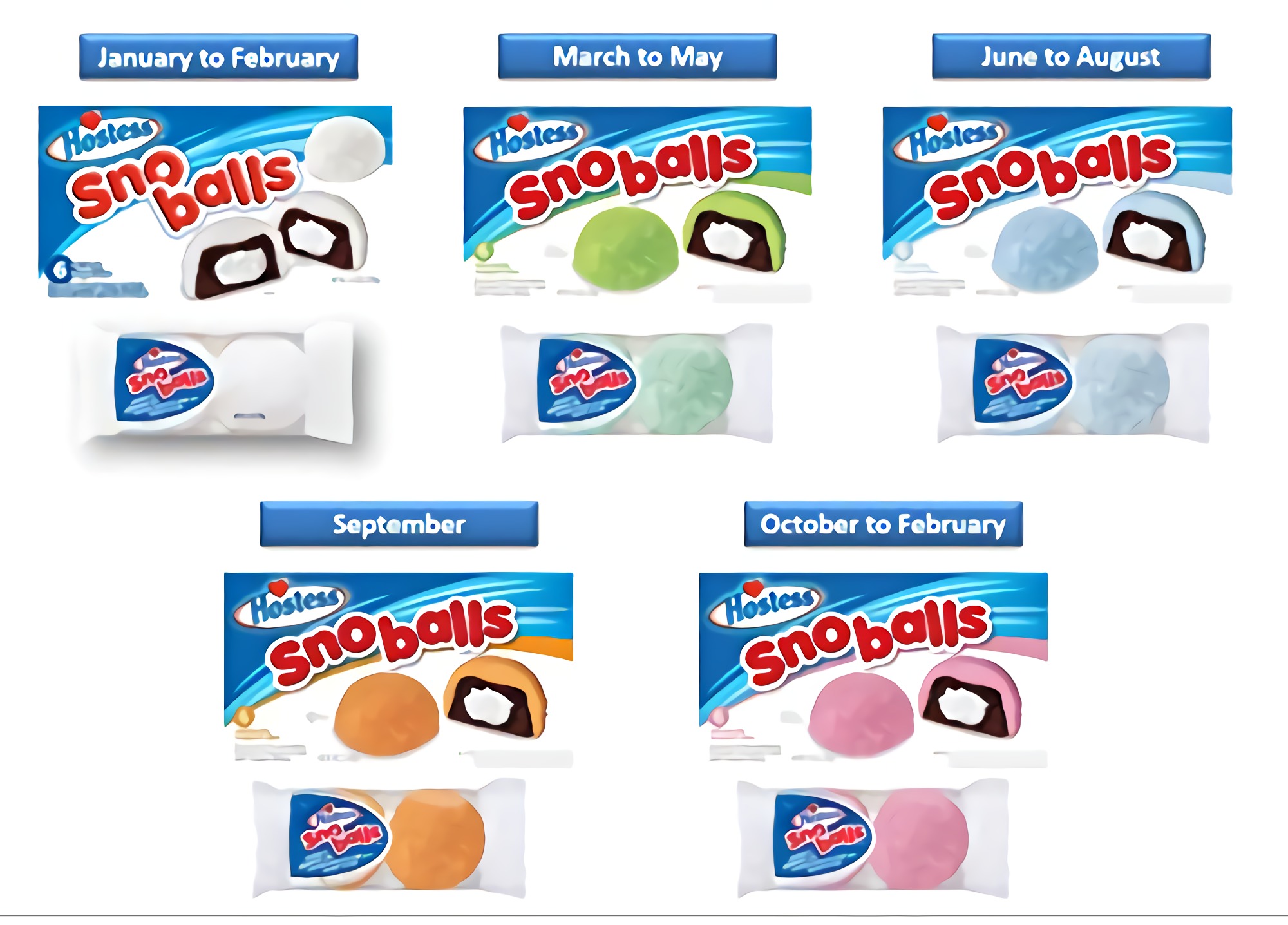 Hostess Snoballs Single Serve, 2 count, 3.5 oz 2