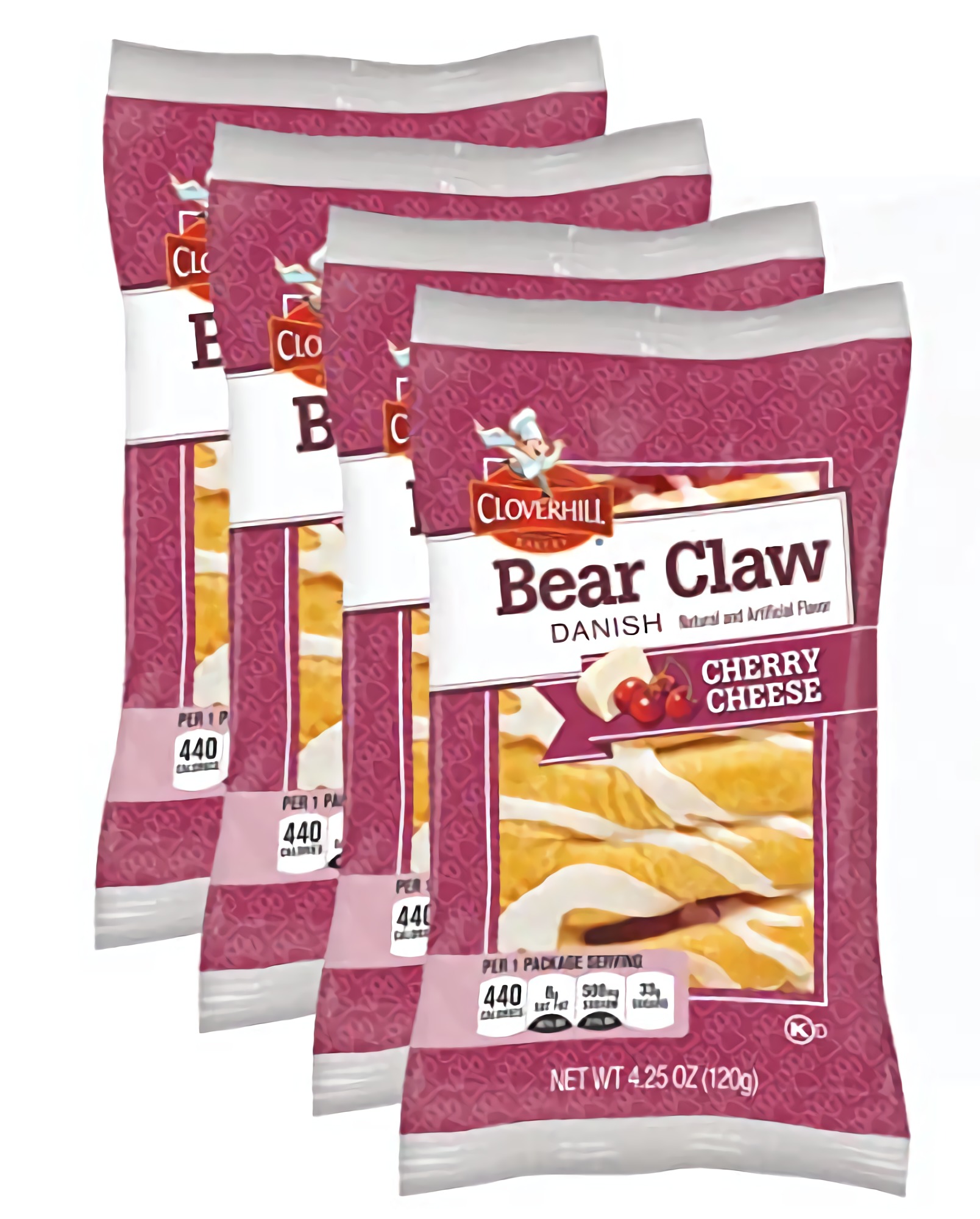 Cloverhill Big Texas & Cherry Danish | 12 Pack 4