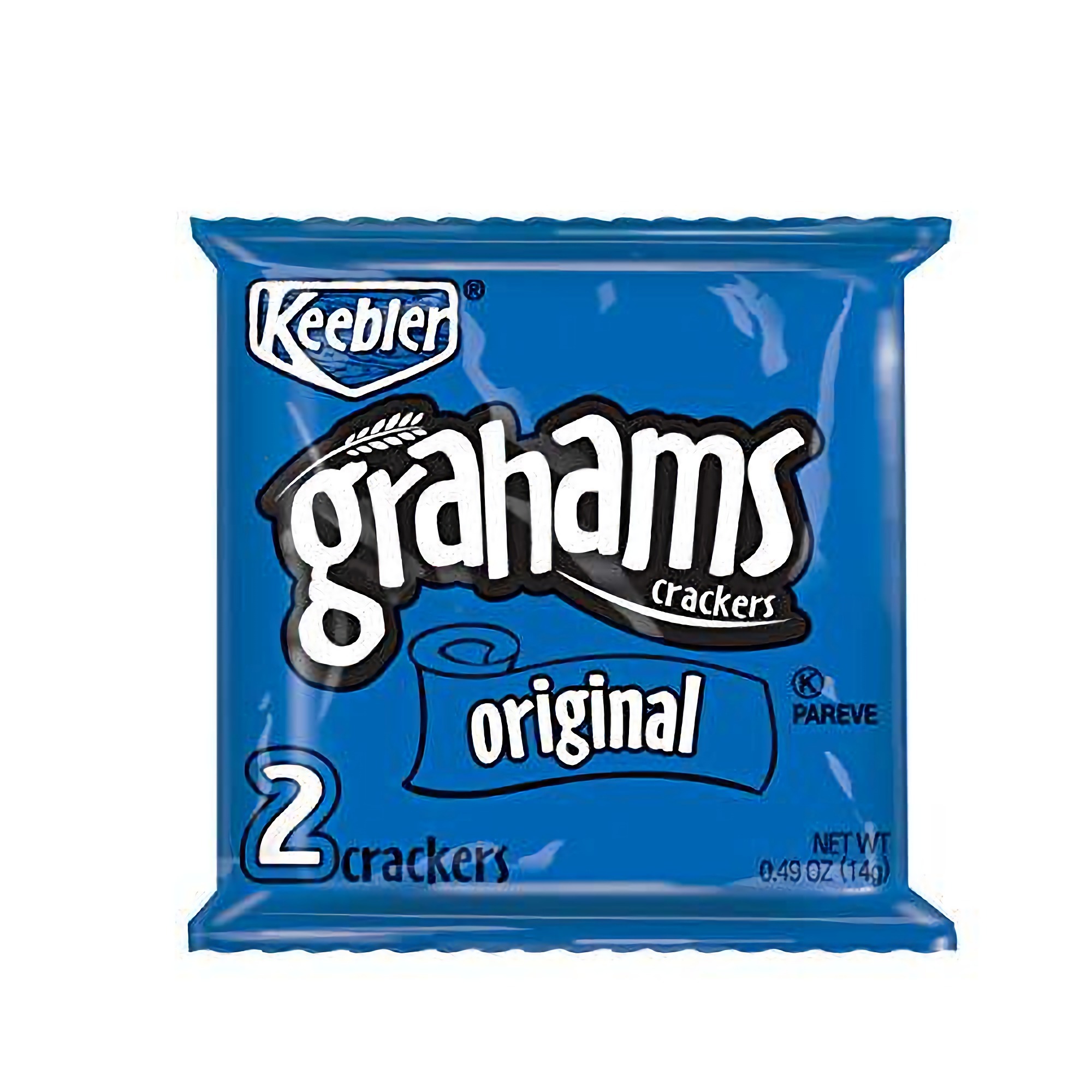 Keebler Grahams Crackers, Original, 0.49 oz Pouch(Pack of 200) 2
