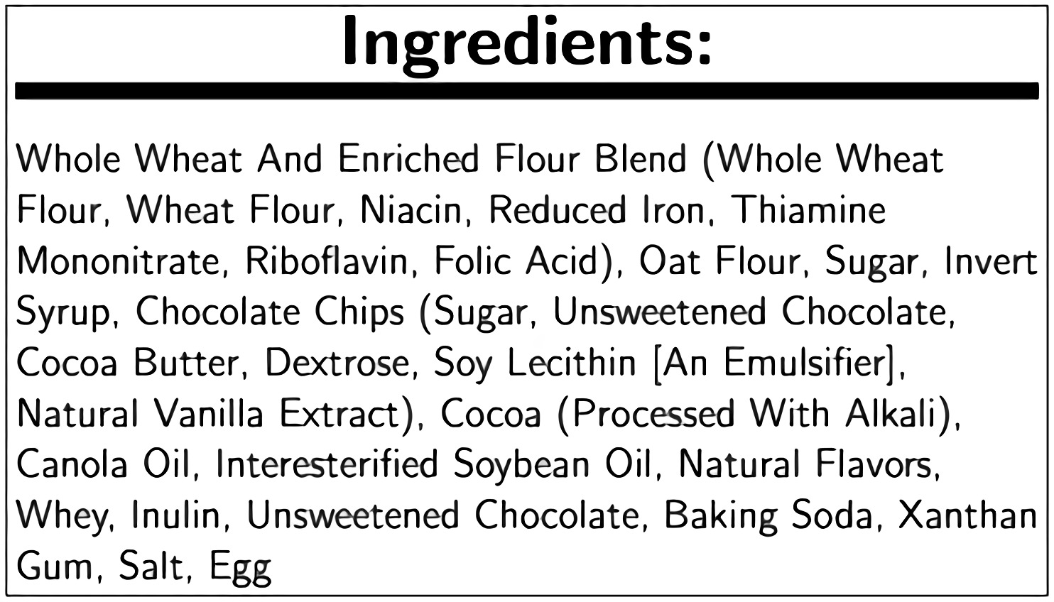 Readi Bake Benefit Whole Grain Cocoa Chip Bar, 2.5 Ounce -- 48 per case. 4