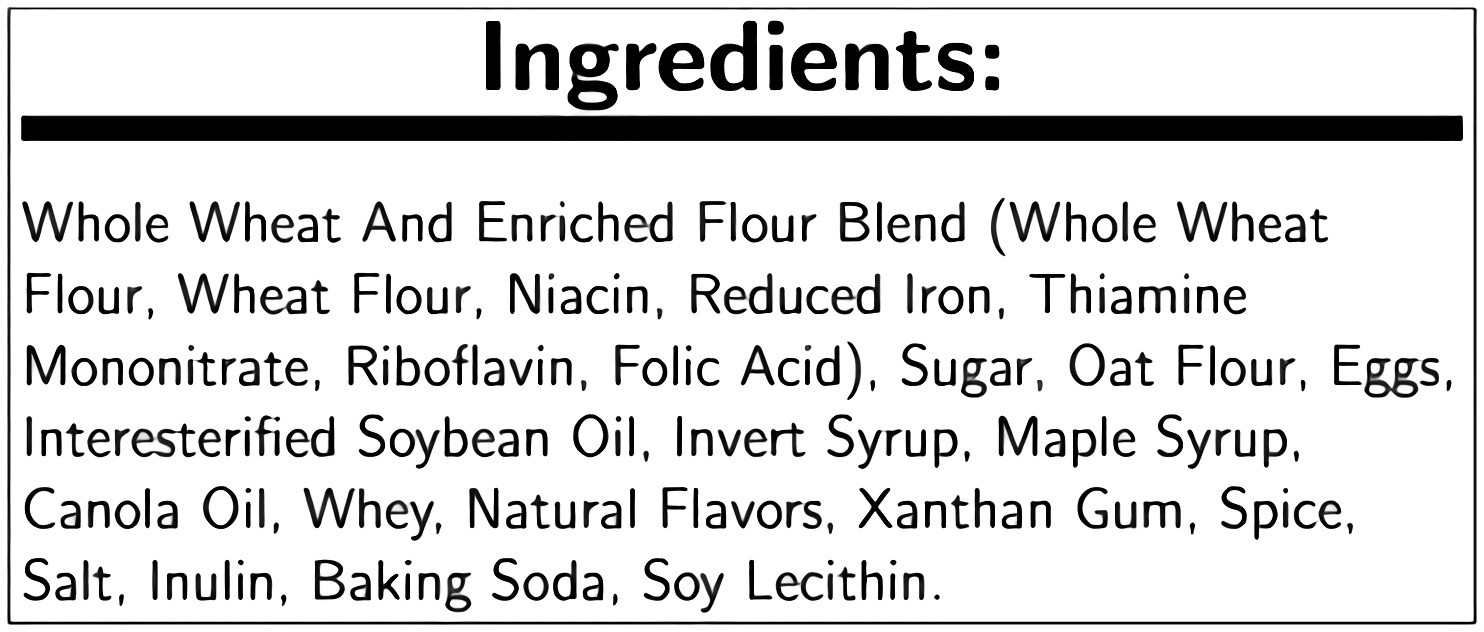 Readi Bake Benefit Bar French Toast, 2.5 Ounce -- 48 per case. 3