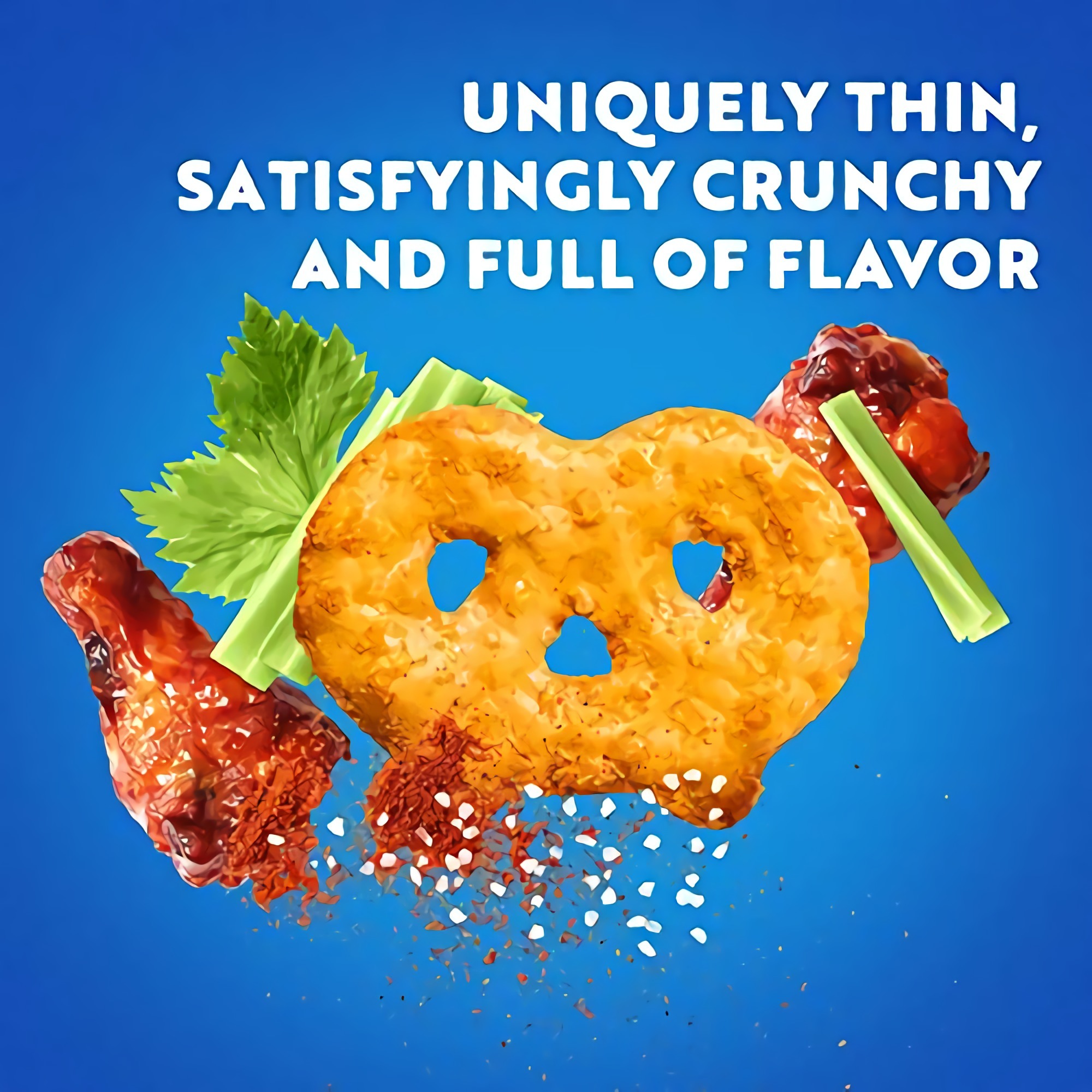 Snack Factory Pretzel Crisps Buffalo Wing On-the-Go Bag, 3 Ounce (Pack of 8) 5