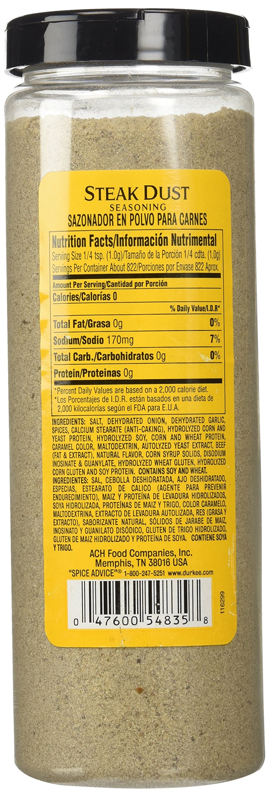 Durkee Steak Dust Seasoning, 29 Oz. 3