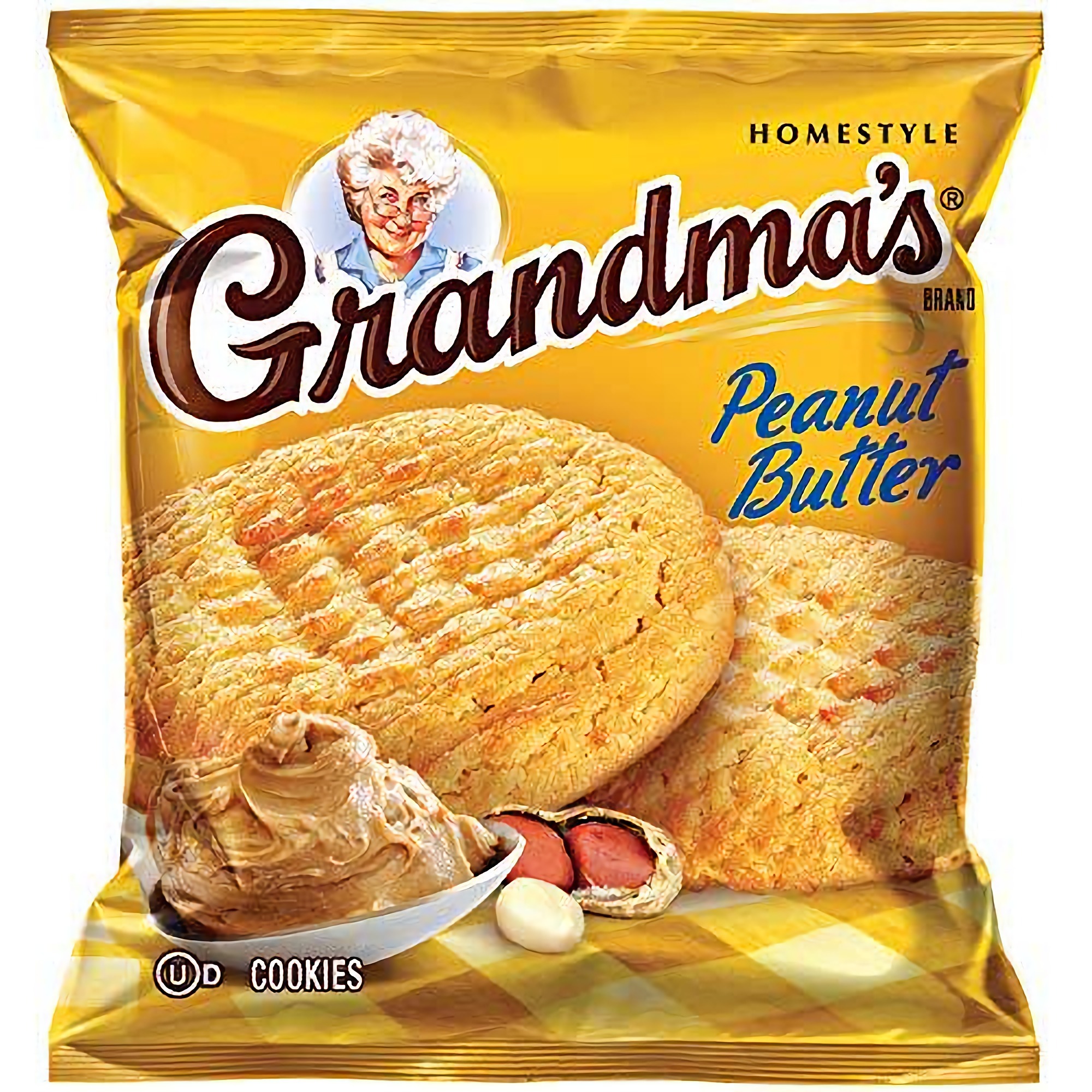 Grandma's Peanut Butter Cookies, 2.5 Ounce (Pack of 60)