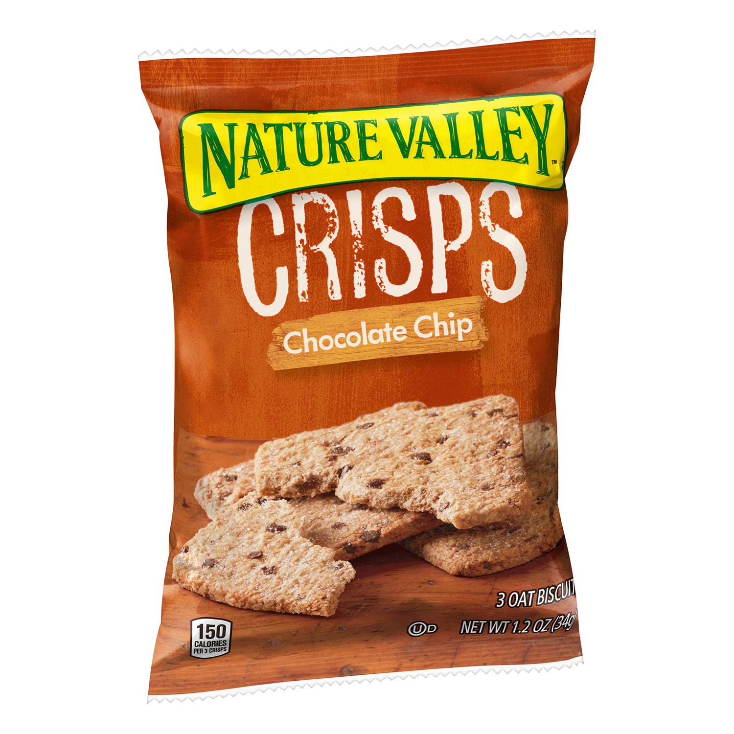 Nature Valley Crisps, Chocolate Chip, 1.2 Oz (Pack of 120)