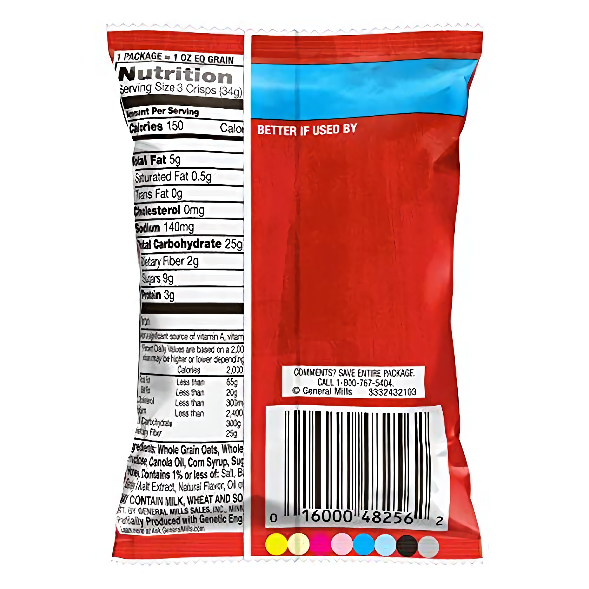 Nature Valley Crisps, Cinnamon, 1.2 Oz (Pack of 120) 3