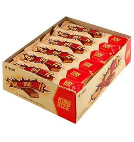 Whatchamacallit, King Size Chocolate, Count 18 (2.6 oz) - Chocolate Candy / Grab Varieties & Flavors