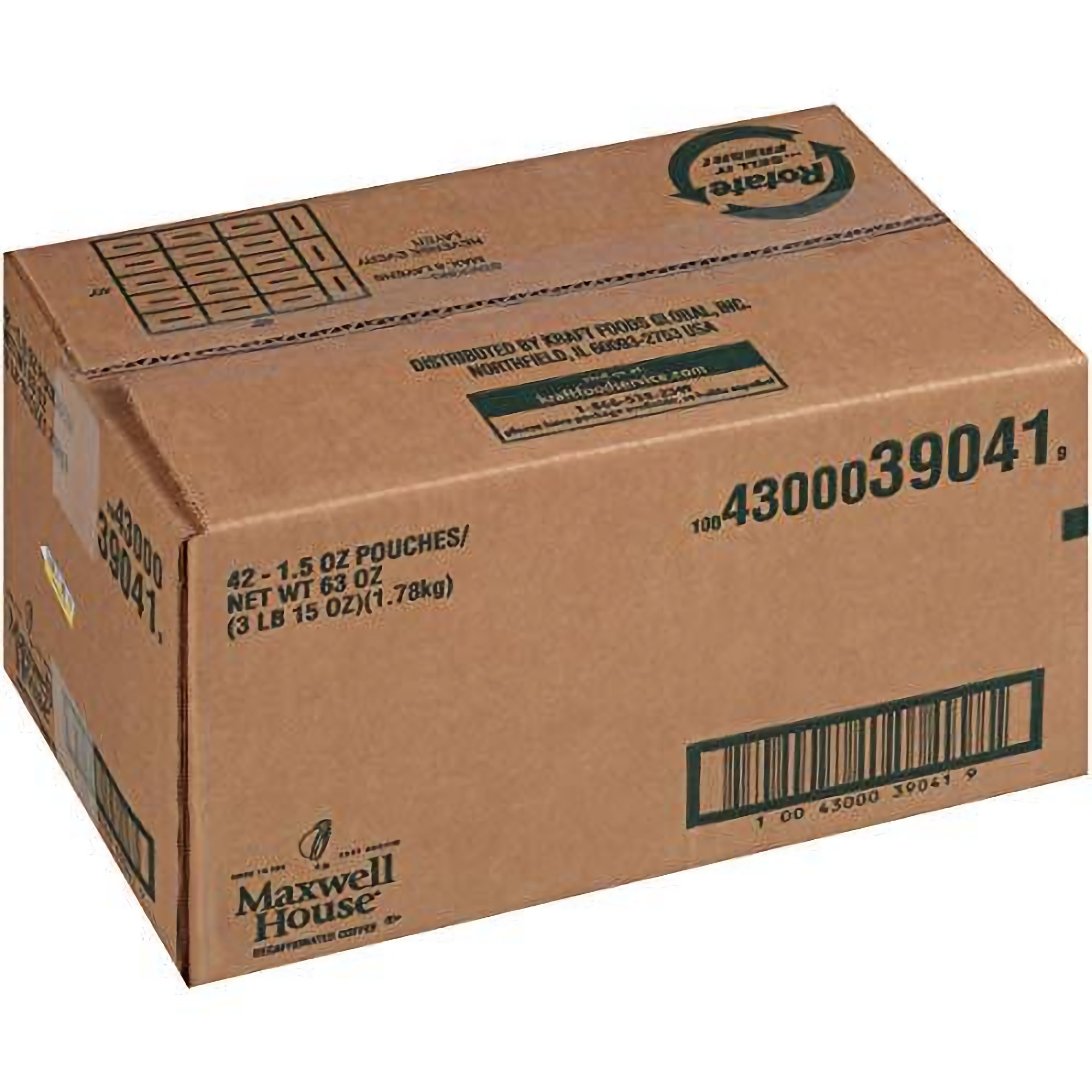 Maxwell House Decaf Medium Roast Ground Coffee (1.5 oz Packets, Pack of 42) 4