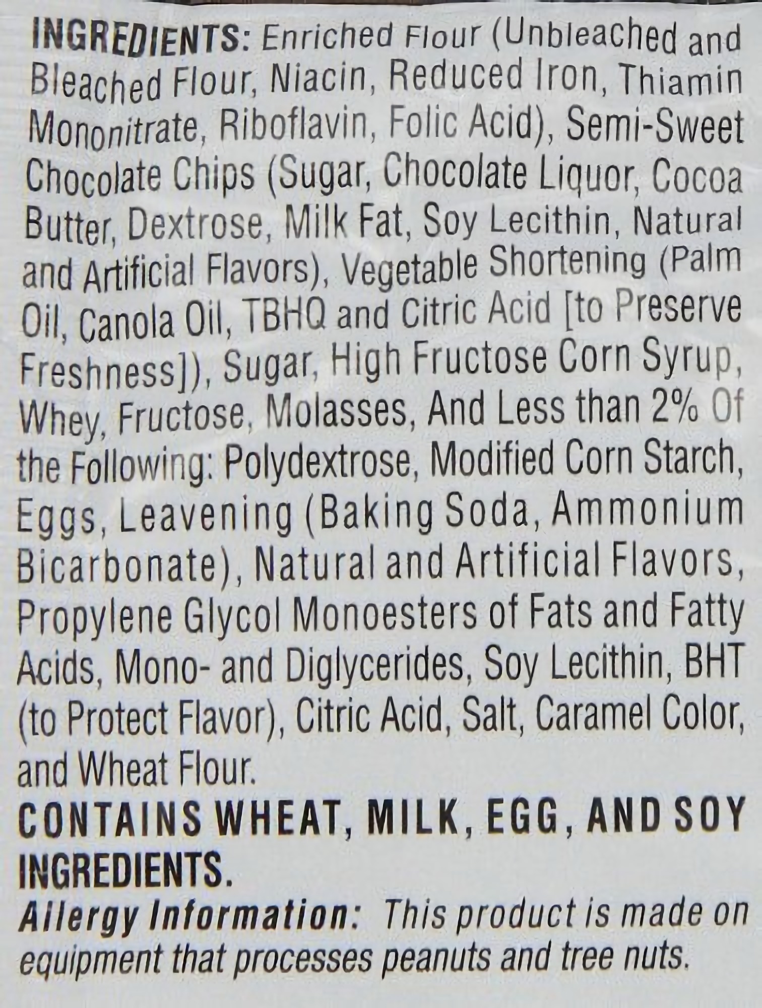 Grandma's Chocolate Chip Cookies - 33 Pks - Total 66 Cookies 5