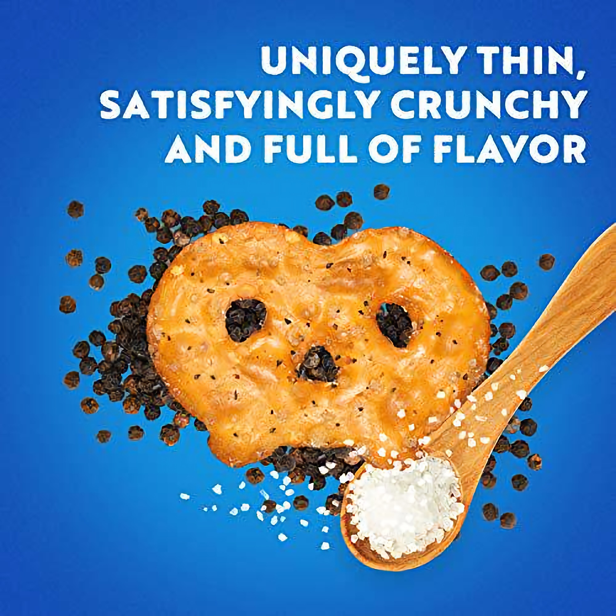Snack Factory Pretzel Crisps Sea Salt & Cracked Pepper, 7.2 Ounce (Pack of 12) 6