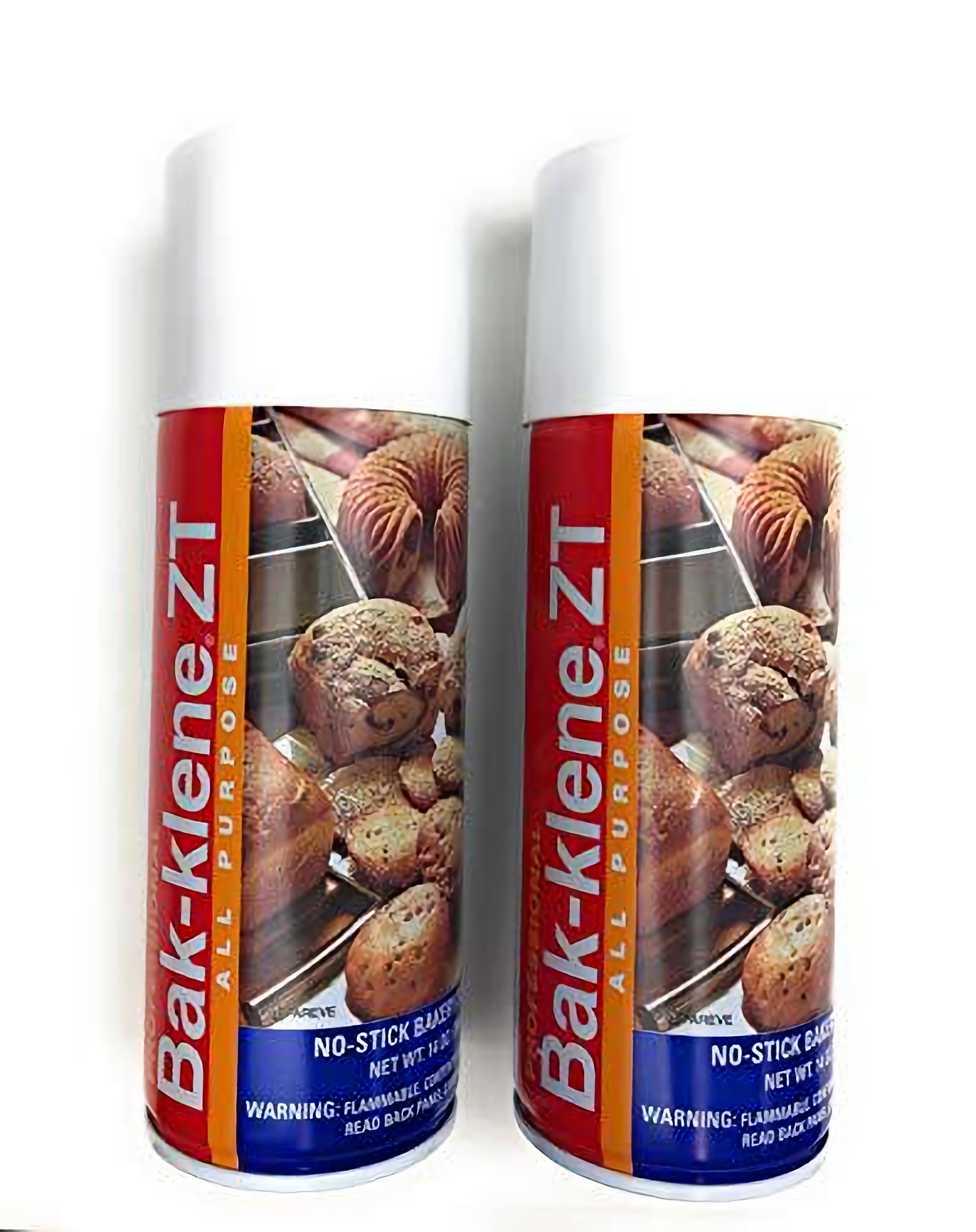 Bak-Klene ZT All Purpose Release Spray - Baking Spray, Grill Nonstick Spray for Cooking, Pan Oil Spray, High Heat Cooking | 2 Cans