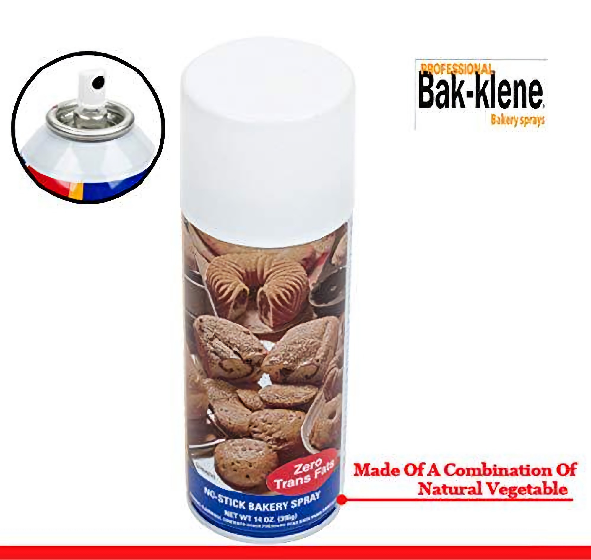 Bak-Klene ZT All Purpose Release Spray - Baking Spray, Grill Nonstick Spray for Cooking, Pan Oil Spray, High Heat Cooking | 1 Can 5