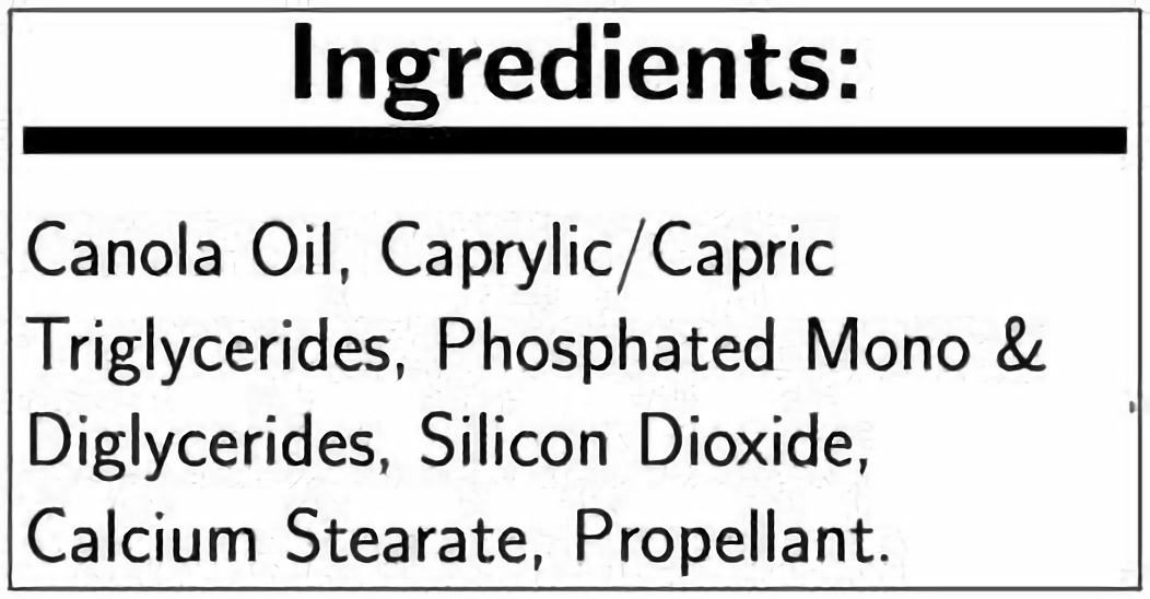 White Cap Baking Pan Coating, 20.5 Ounces, 6 Per Case 3