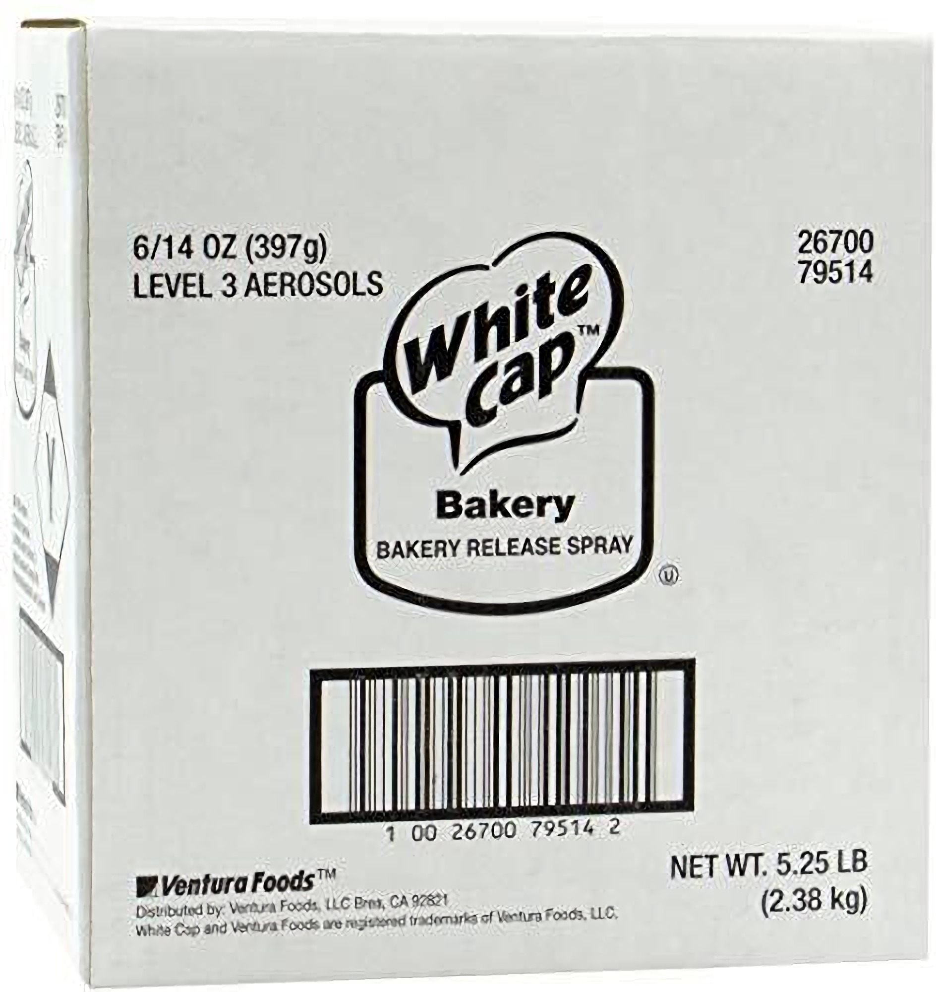 White Cap Baking Release Aerosol -- 6 Case 14 Ounce 4