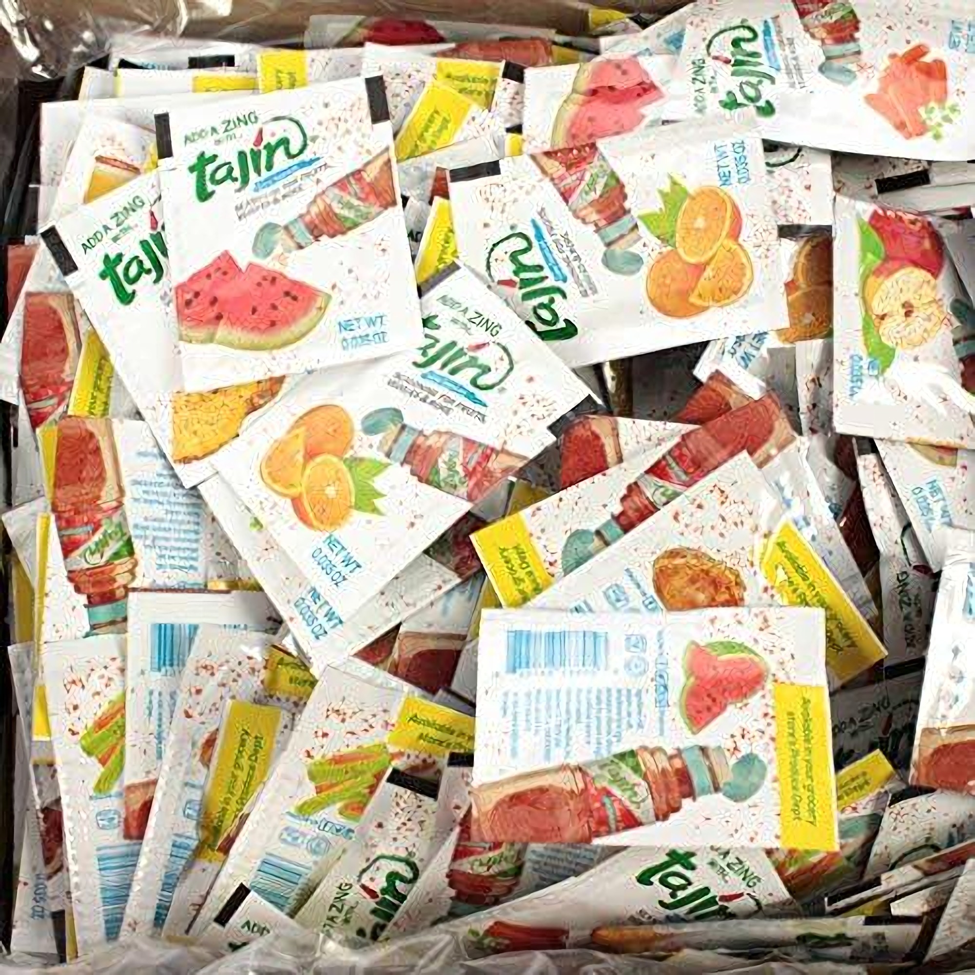 Tajin Low Sodium Fruit Seasoning, 0.035 Ounce Packet -- 1000 per case. 2