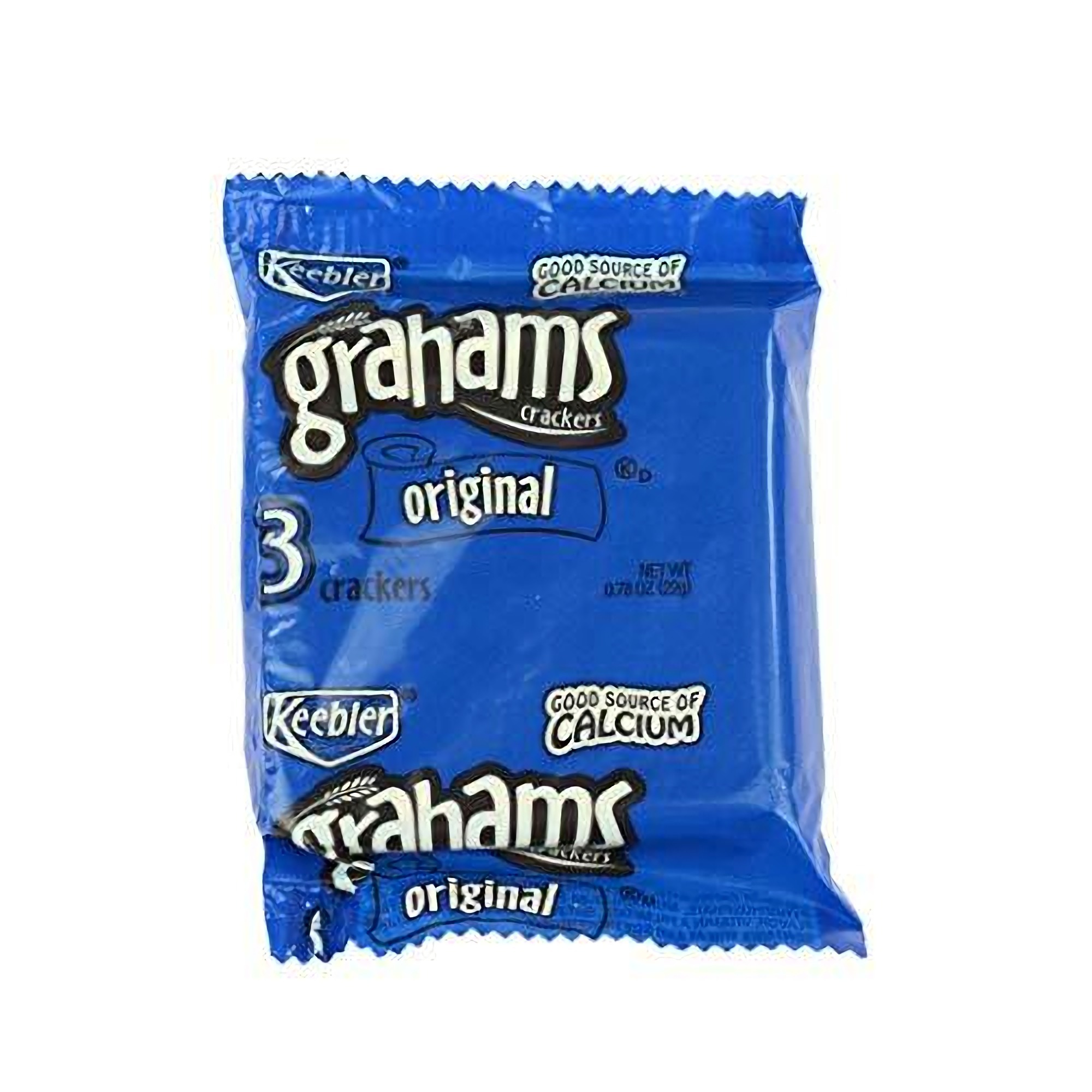 Kellogg Plain Graham Cracker, 3-Count Single Serve Packs (Pack of 150) 2