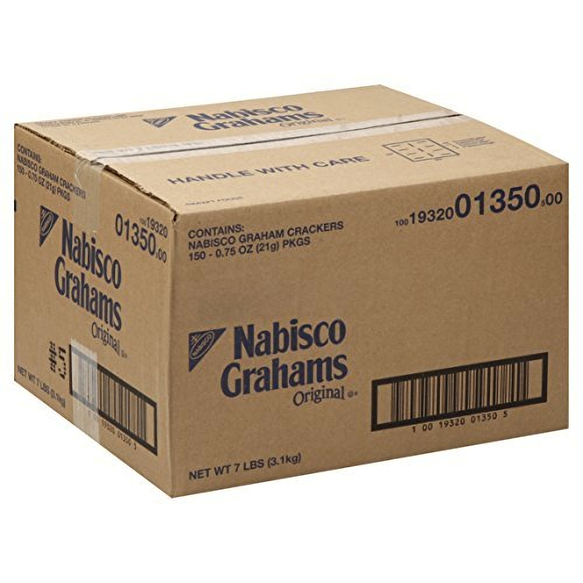 Nabisco Graham Crackers (3-Count), 0.73-Ounce Individually Wrapped Packages (Pack of 150) 5