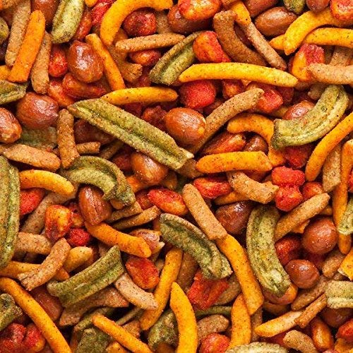 BEER NUTS Cantina Mix - 32 oz. Resealable Bag (Pack of 2), Original Peanuts, Chili Lemon Roasted Corn, Black Bean Sticks 5