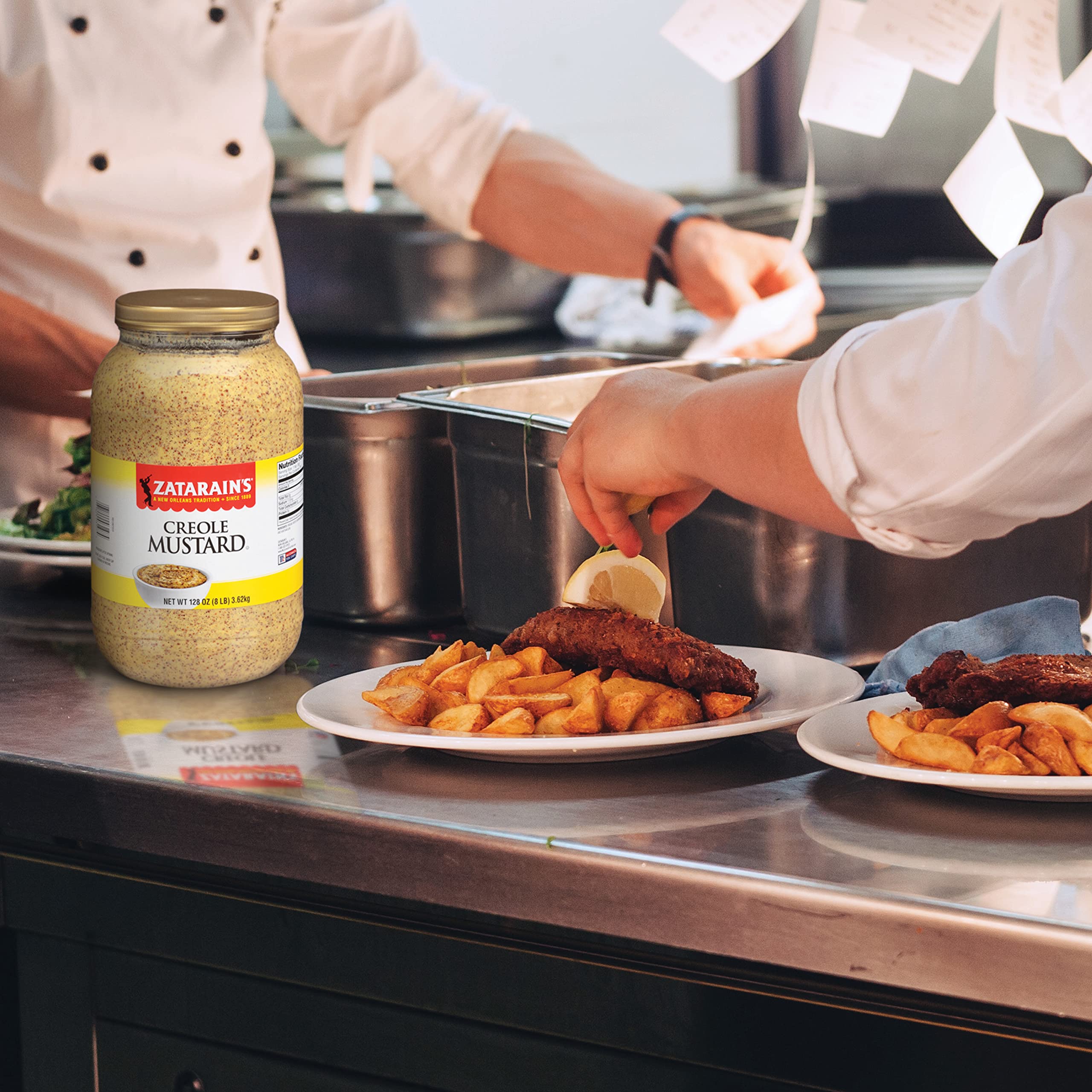 Zatarain's Creole Mustard, 8 lbs 6