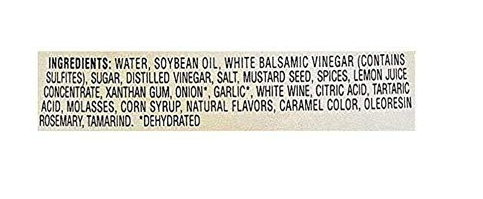 White Balsamic Vinaigrette Dressing 12 Ounces (Case of 6) 6