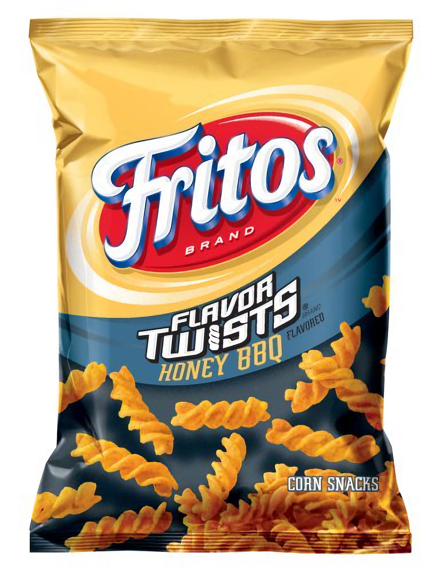 Fritos Corn Chips, Flavor Twists Honey Barbeque, 2-Ounce Large Single Serve Bags (Pack of 64)