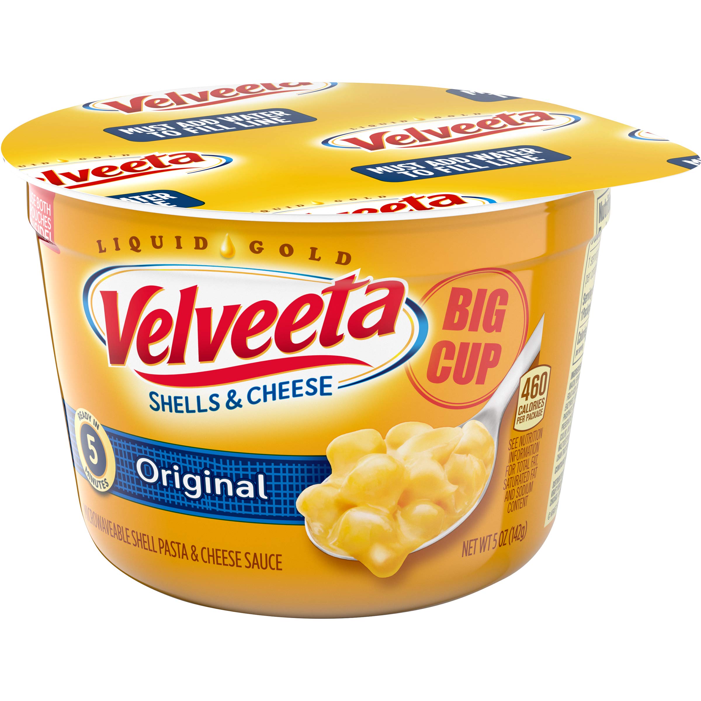 Velveeta Shells & Cheese Original Big Cup, 5 Ounce (Pack of 8) 4