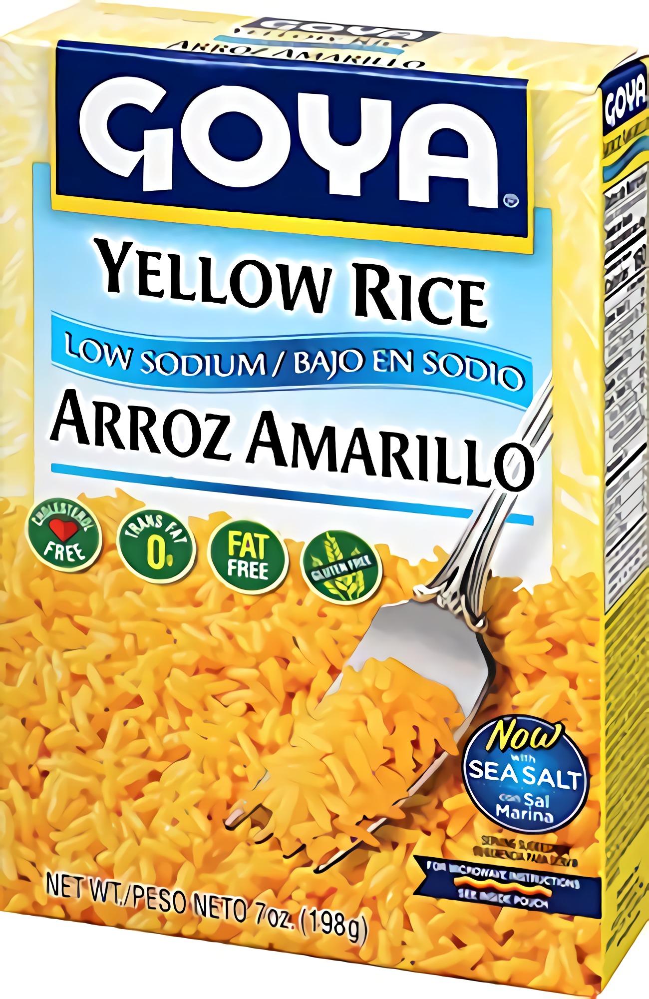 Goya Foods Low Sodium Yellow Rice, 7 Ounce (Pack of 12) 5