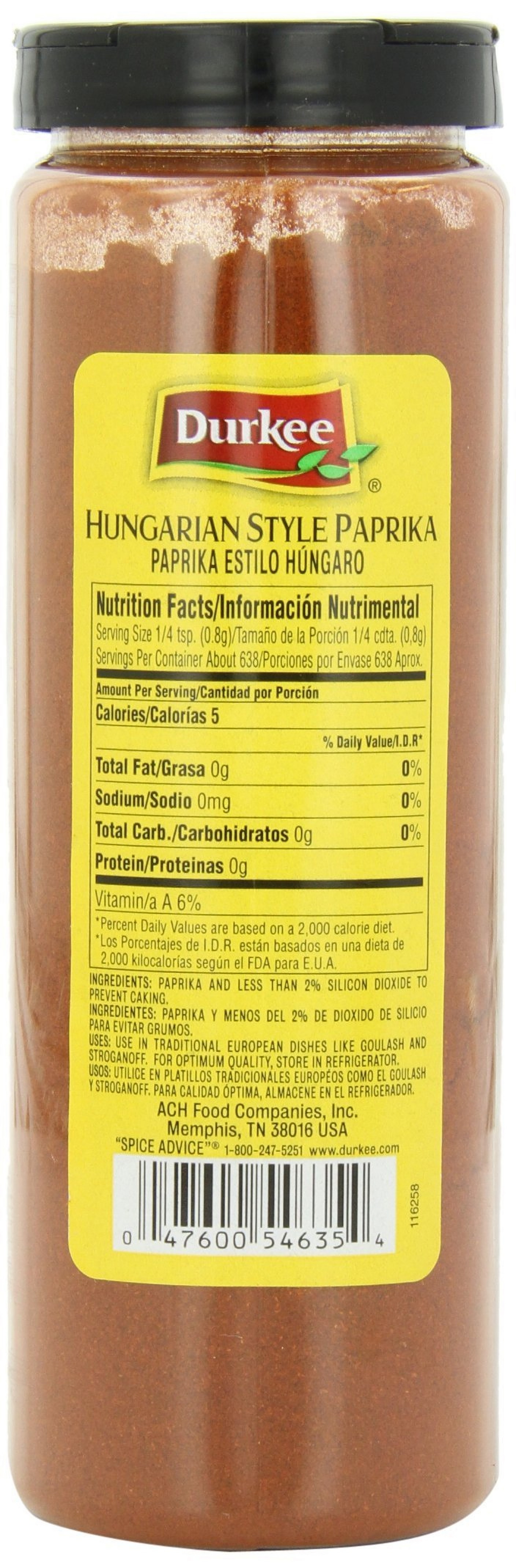 Durkee Paprika Hungarian Style, 18-Ounce Containers (Pack of 2) 3