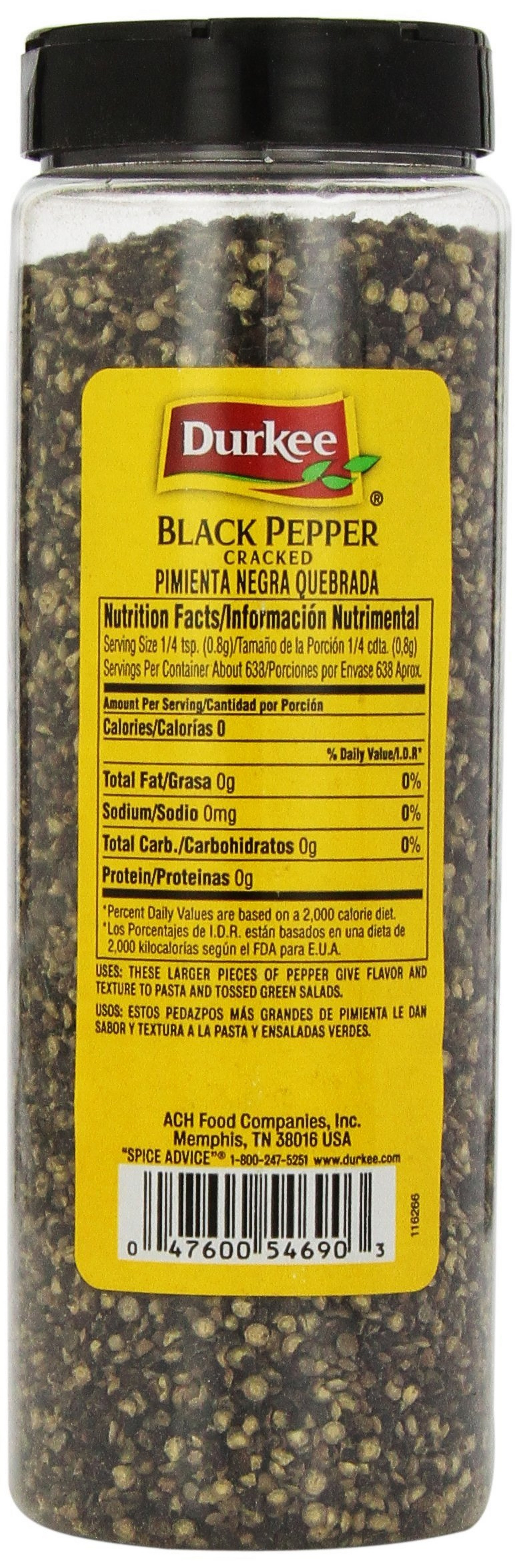 Durkee Black Pepper, Cracked, 18-Ounce 3