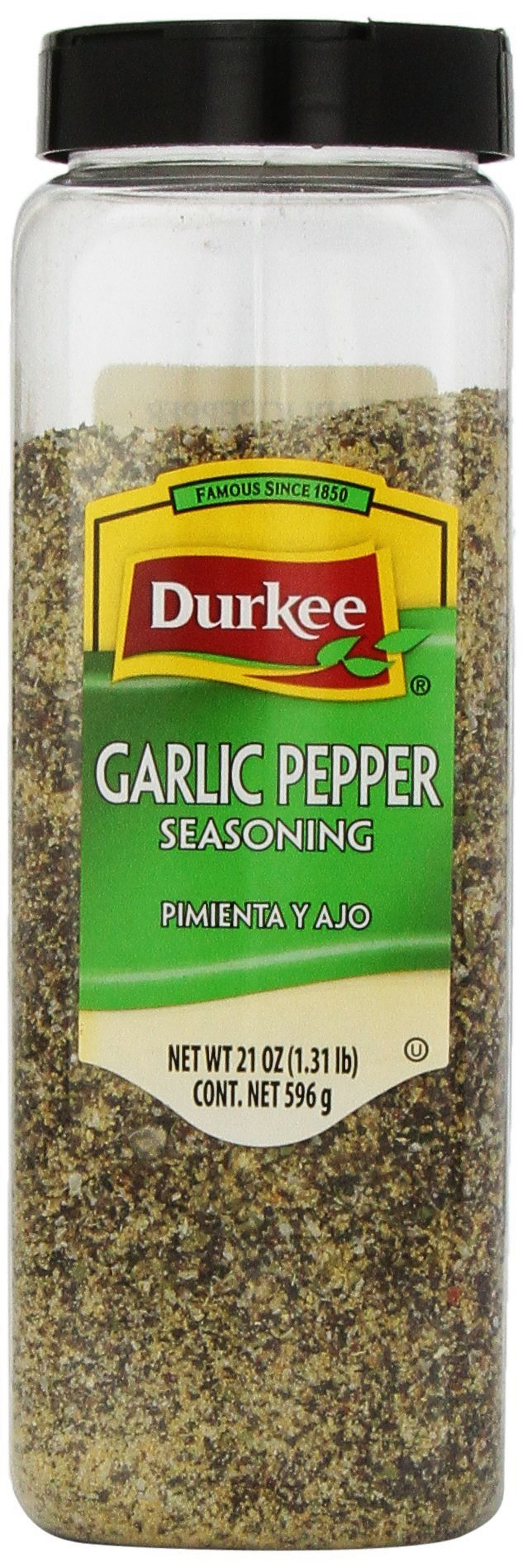 Durkee Garlic Pepper Seasoning, 21 Ounce Container