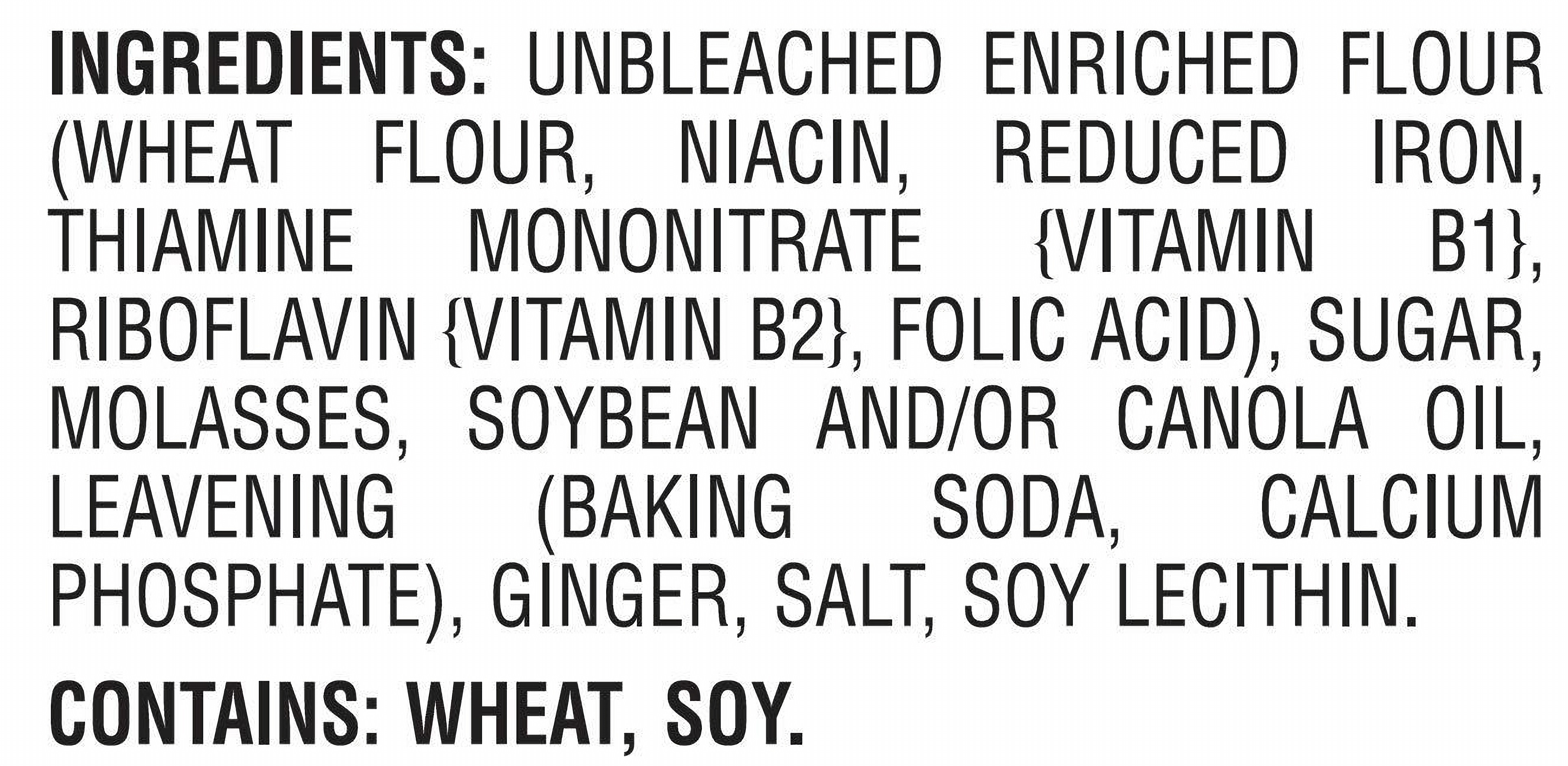 Nabisco Ginger Snaps Cookies, 16 Ounce (Pack of 6) 6