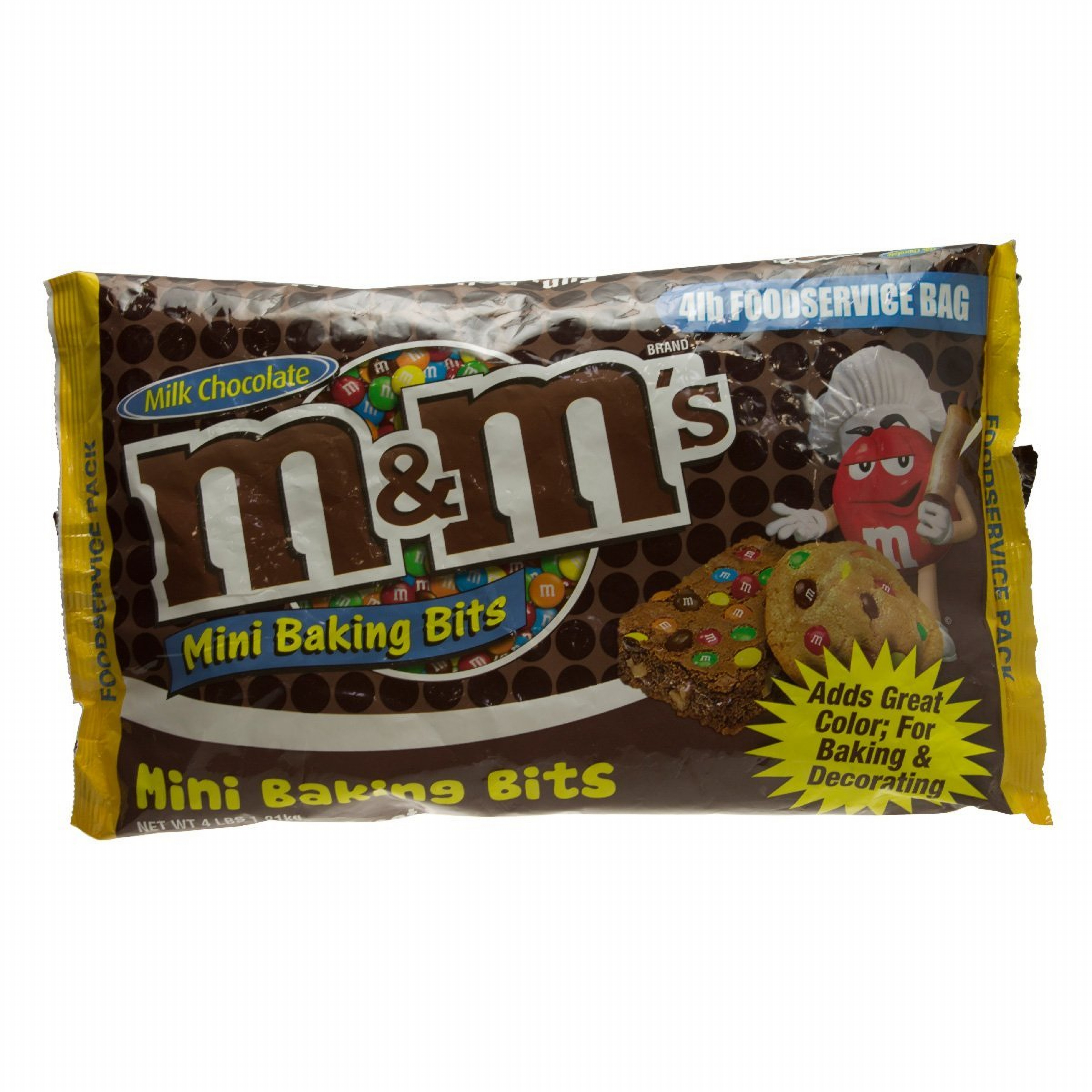 M&M Mini Baking Bits - 4lbs