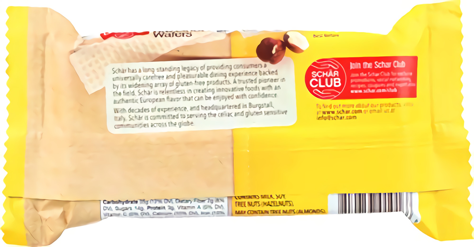 Schar Gluten Free Hazelnut Wafers, 1.8 oz., 20-Pack 3