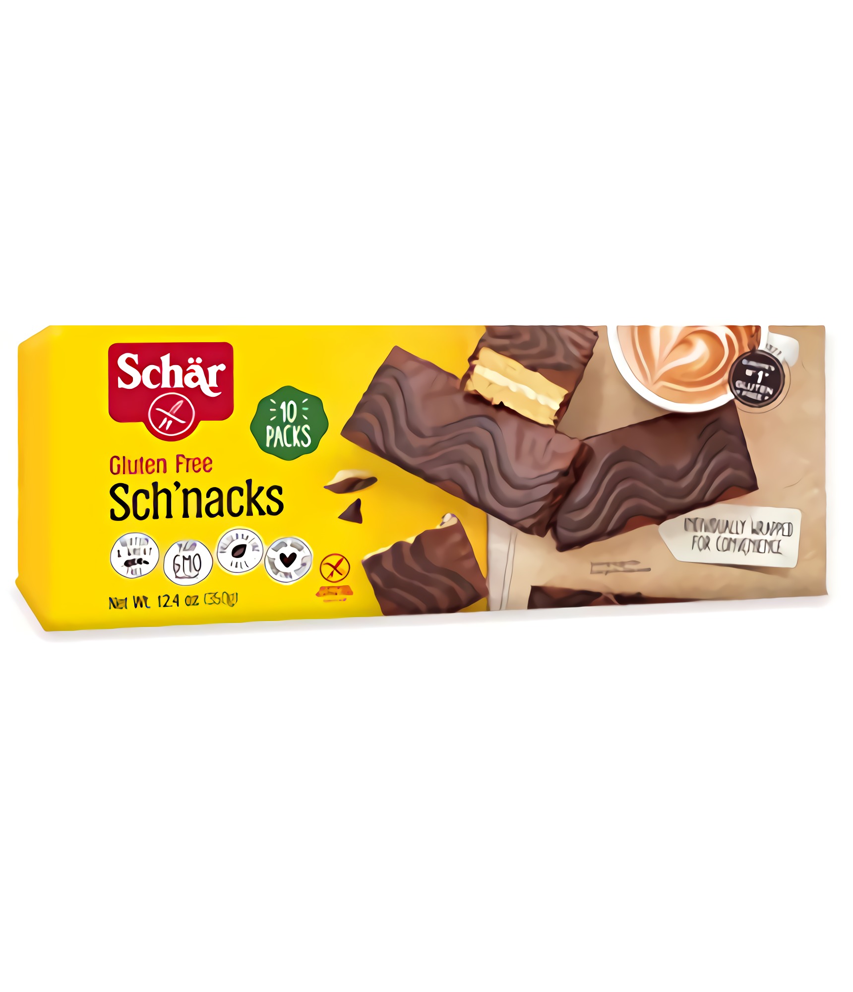 Schar Gluten Free Sch'nacks Chocolate Covered Snack Cakes, 3 Count 2