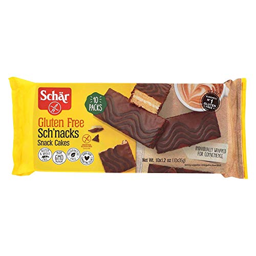 Schar Gluten-Free Schnacks - Chocolote Covered Snack Cakes - [Case of 6] 2