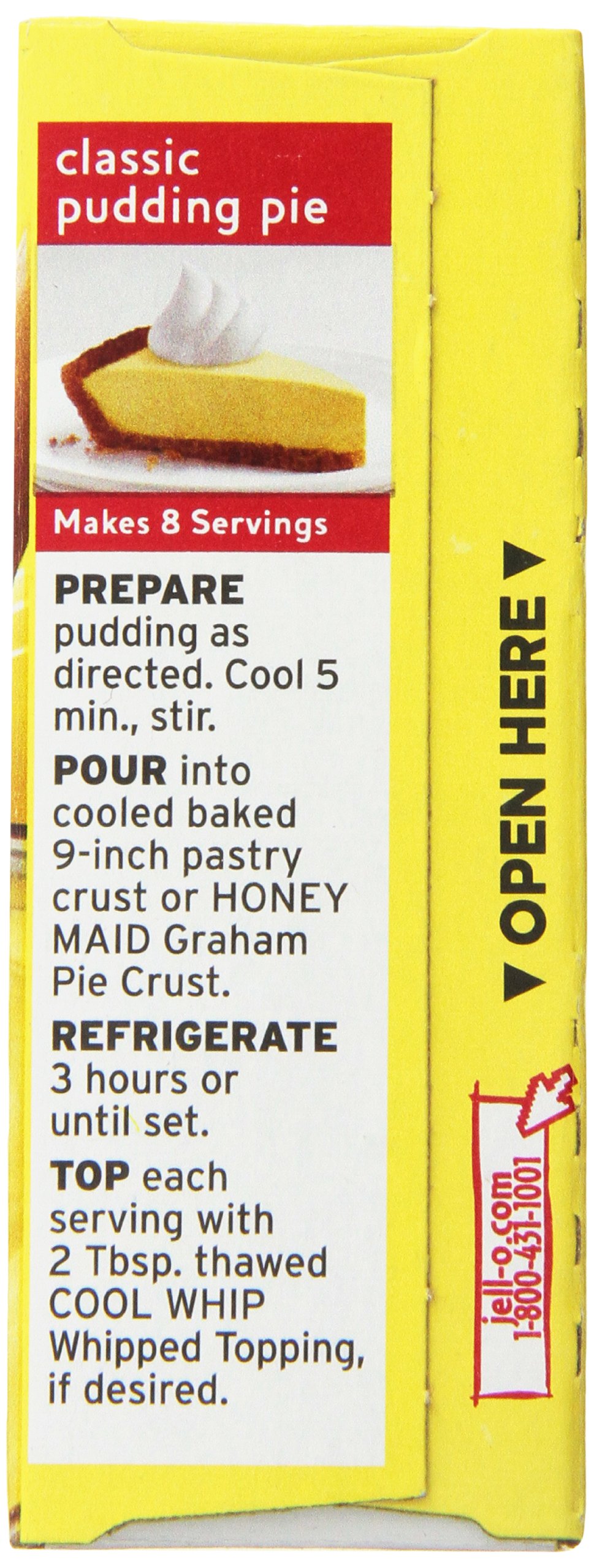 Jell-O Cook & Serve Banana Cream Pudding & Pie Filling Mix (24 ct Pack, 4.6 oz Boxes) 3