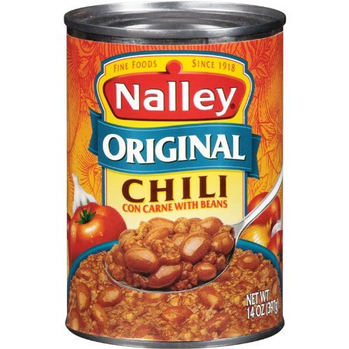 Nalley Original Chili Con Carne with Beans, 14-Ounce Cans (Pack of 6) 2