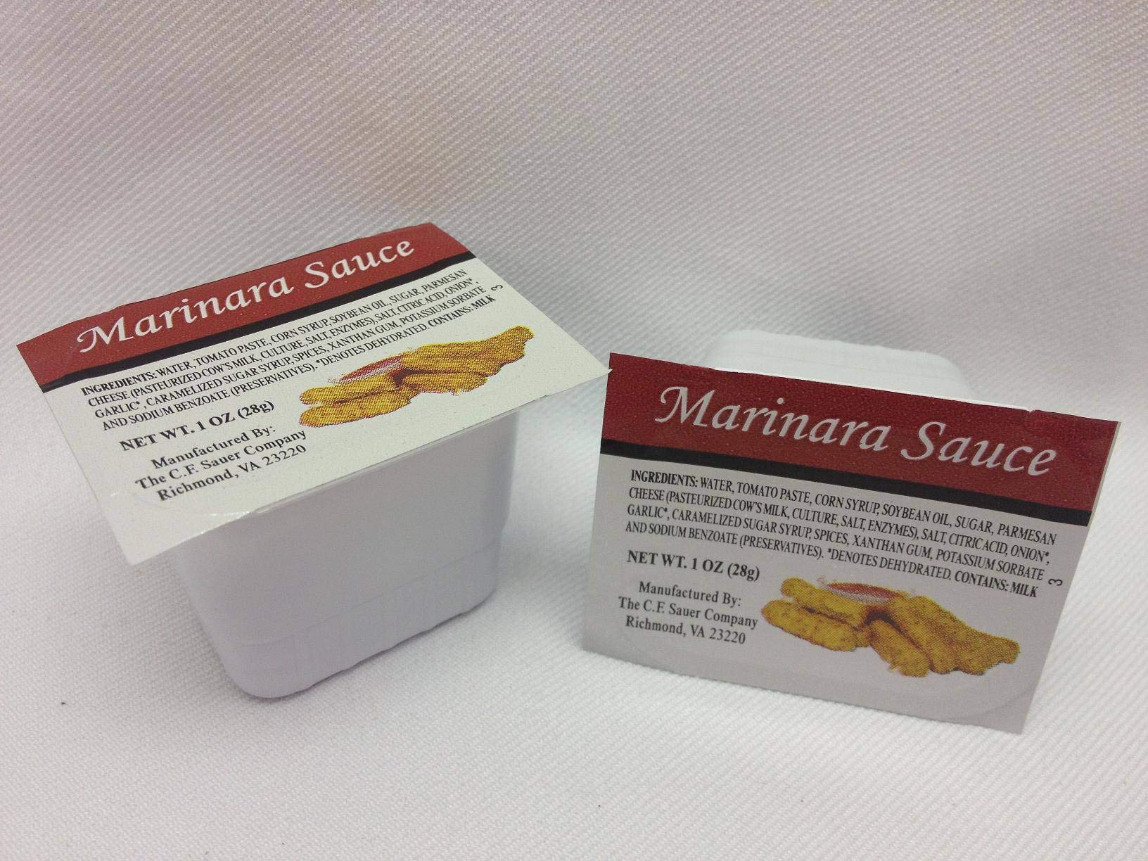 C.F. Sauer Foods Marinara Sauce, 1 Ounce -- 100 per case.
