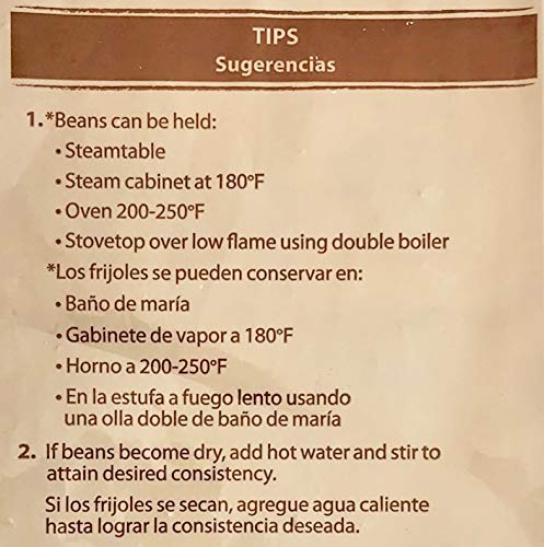 Santiago Low Sodium Dehydrated Vegetarian Refried Beans with Whole Beans, 1.64 Pound Bag 3