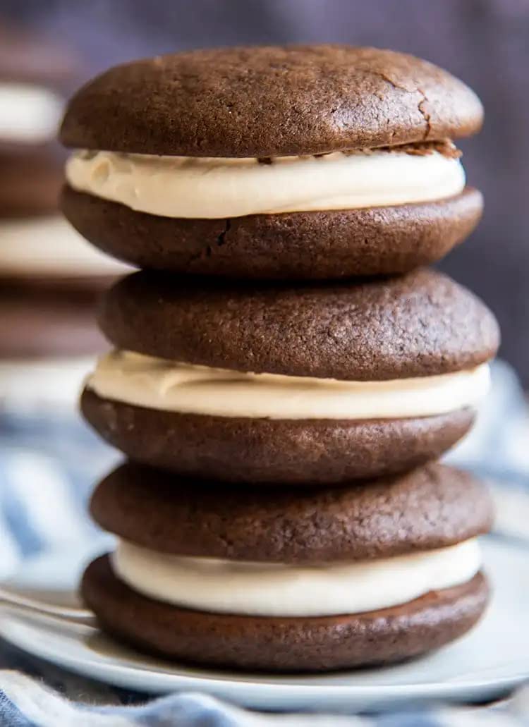 Individually Wrapped Whoopie Pie Variety Pack Includes Chocolate, Vanilla and Red Velvet Flavors 6