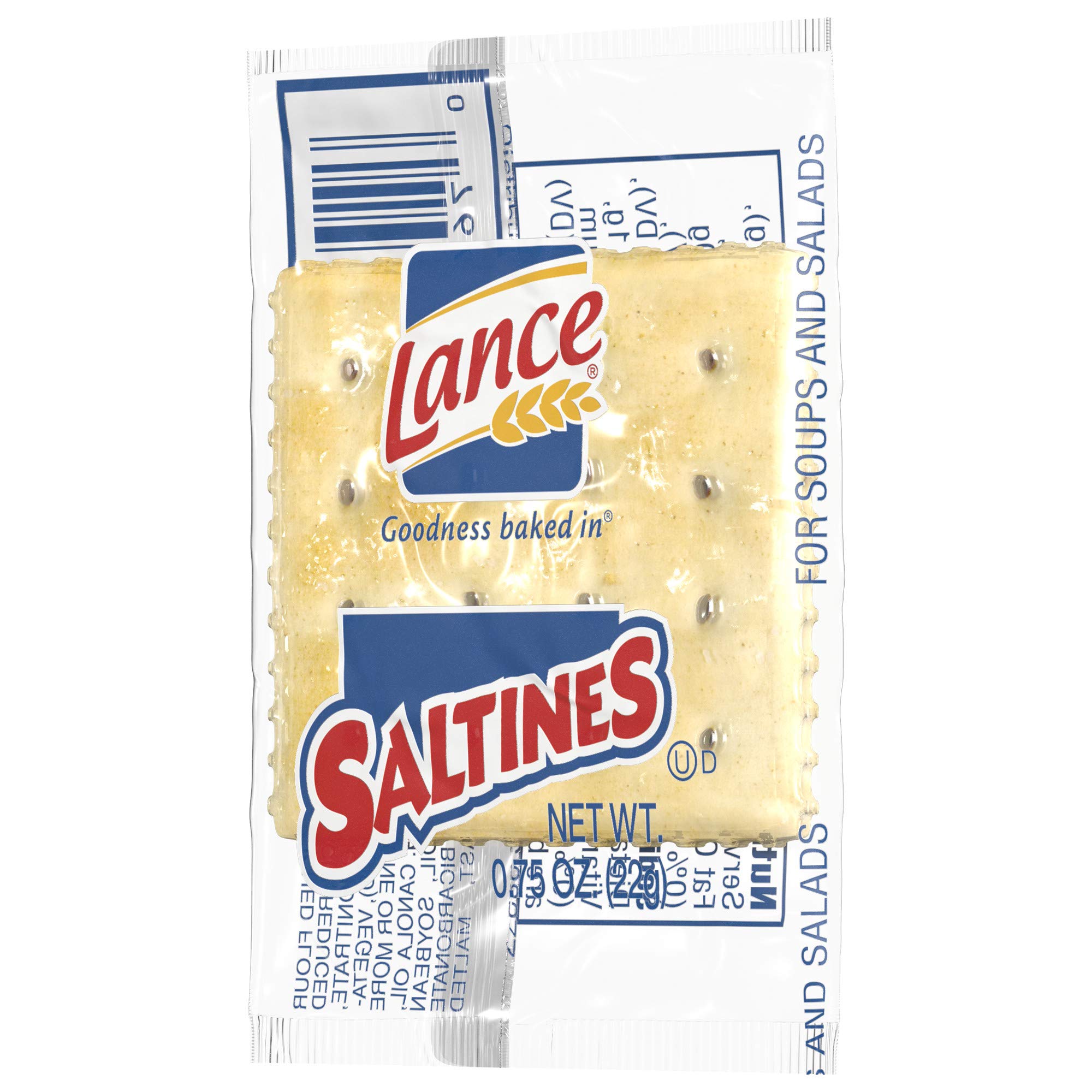 Lance Saltines Crackers, Single Serve Packs, 500 Count 6