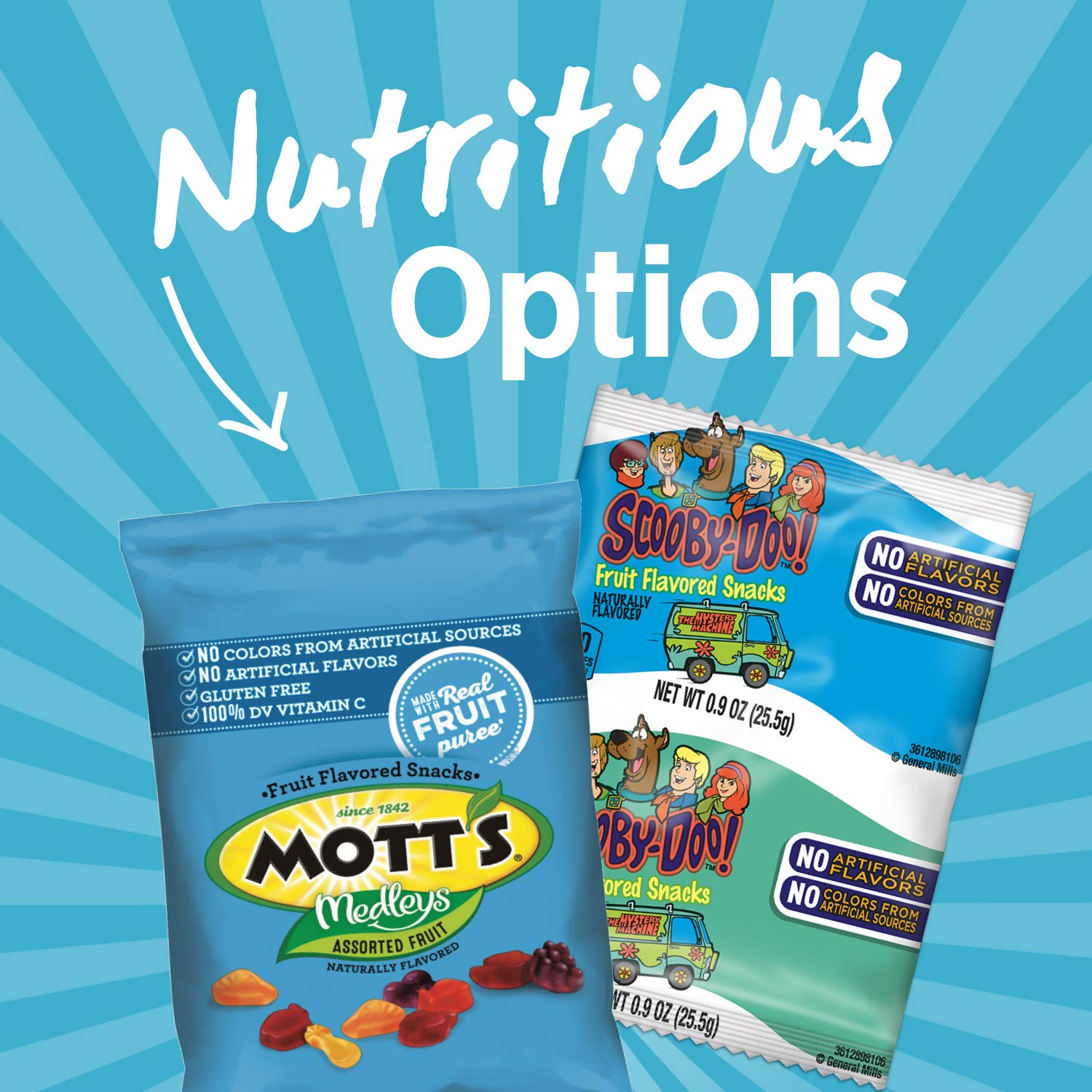 Betty Crocker Fruit Roll Ups, Crazy Colors, 0.5 Oz, 96 Count 6