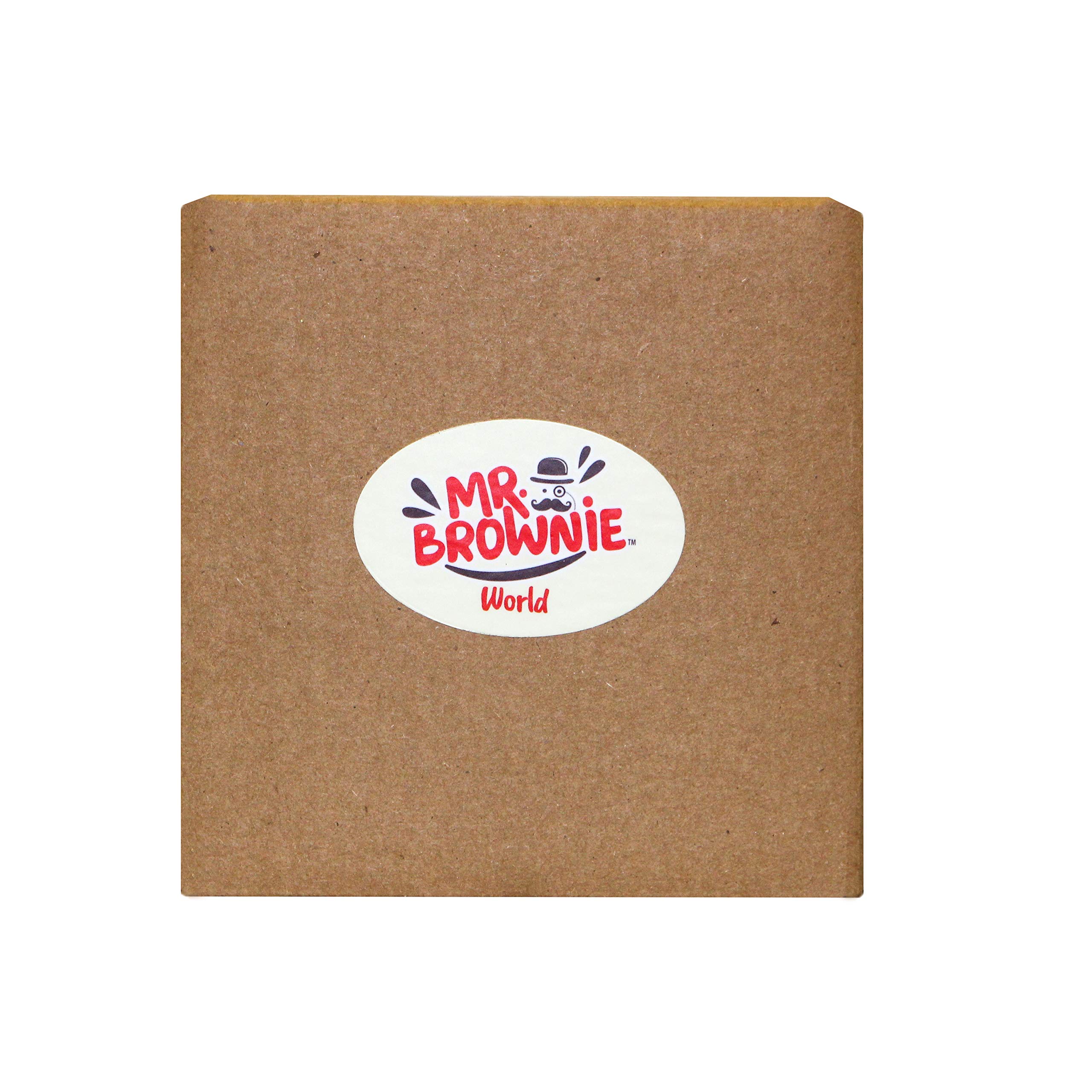 Mr. Brownie Chocolate Brownies | 8 Individually Wrapped Brownie Bites | Snack Packs for Kids & Adults | Real Belgian Chocolate 3