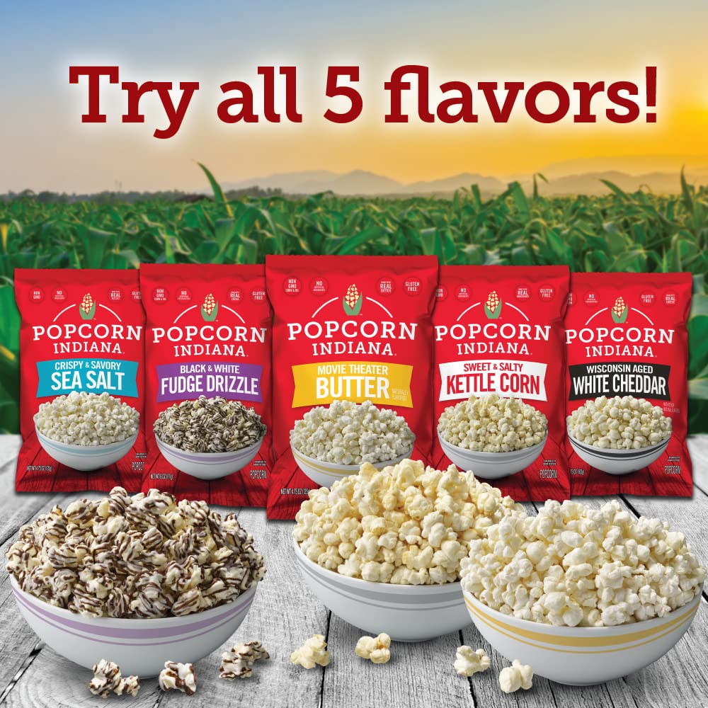 Popcorn Indiana Sea Salt Popcorn - Family Count (12 Count - 4.75 Oz Each) 6